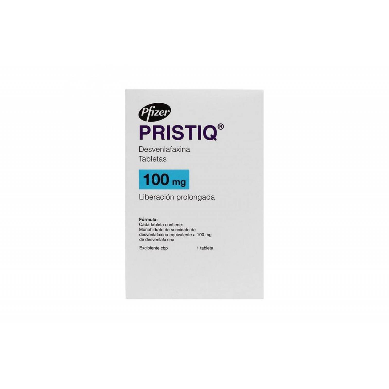 Pristiq 100 mg Caja Con 14 Tabletas 