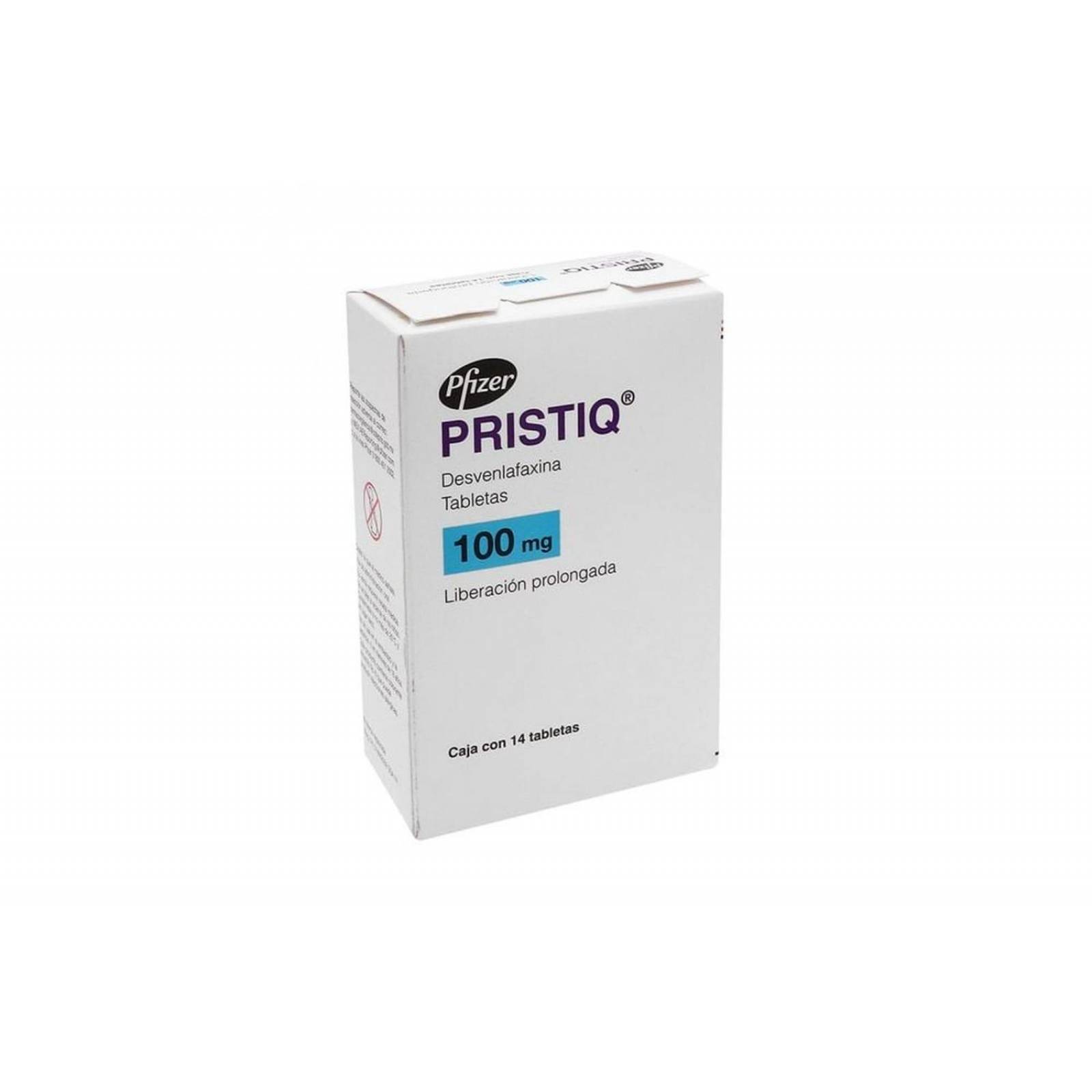 Pristiq 100 mg Caja Con 14 Tabletas 