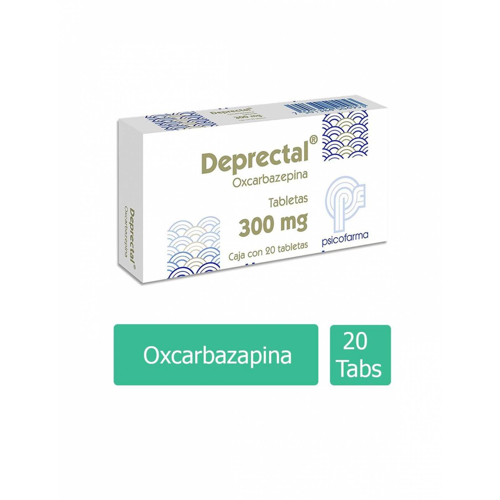 Deprectal 300 mg Caja Con 20 Tabletas 