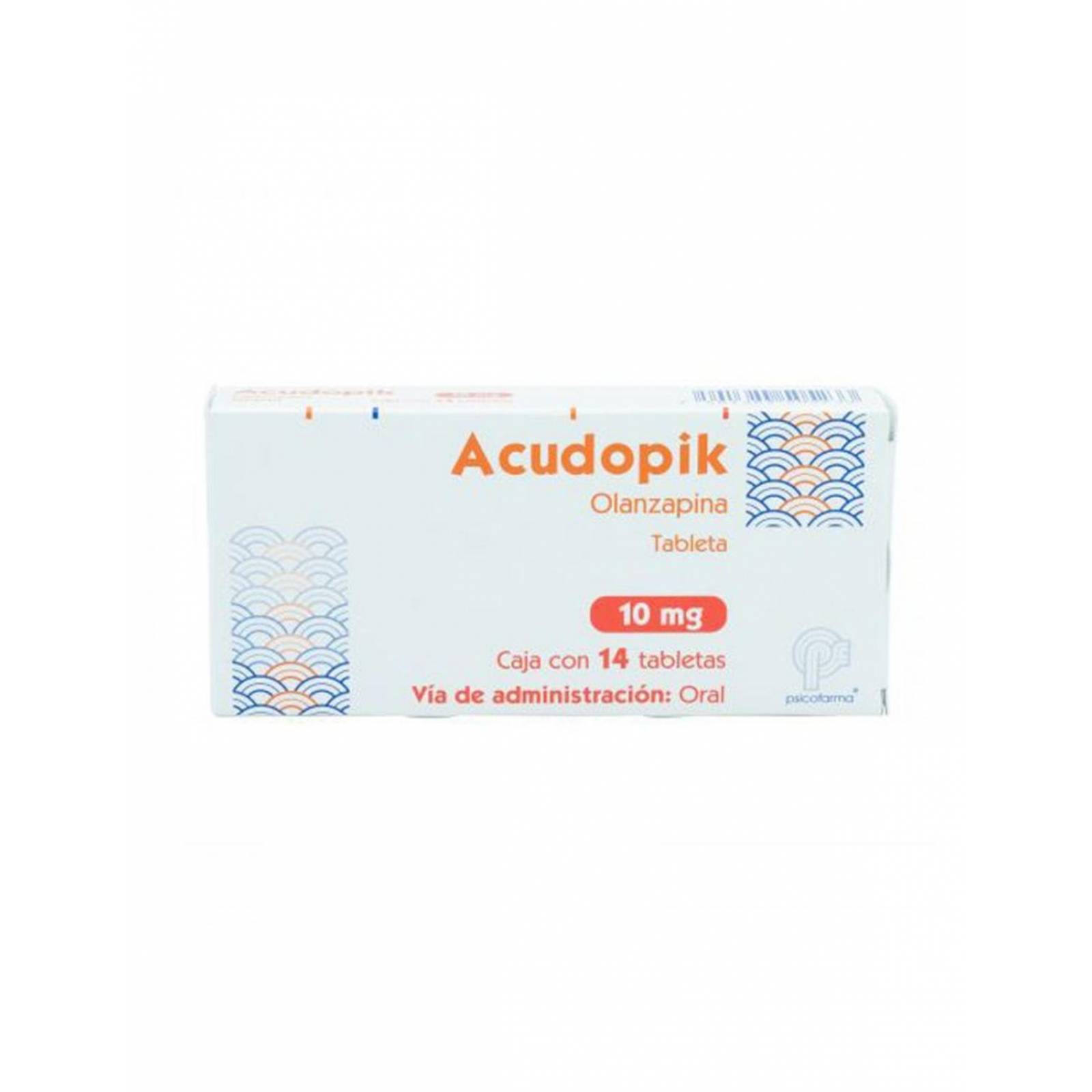 Acudopik 10 mg Caja Con 14 Tabletas 