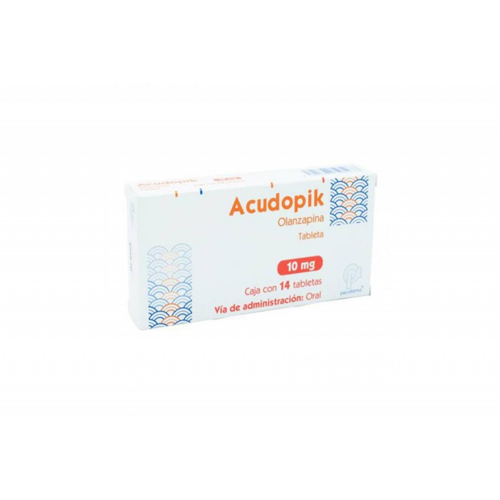 Acudopik 10 mg Caja Con 14 Tabletas 