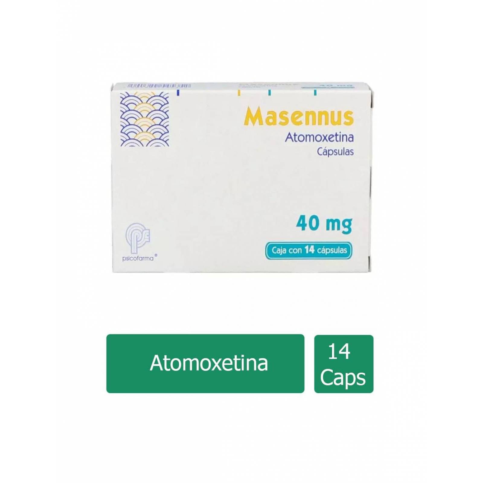Masennus 40 mg Caja Con 14 Cápsulas 