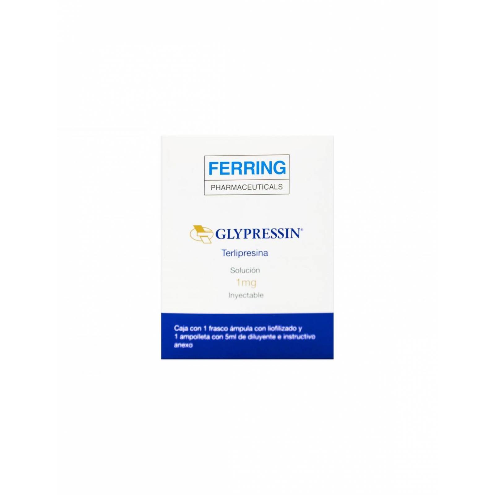 Glypressin 1 mg Solución Inyectable 