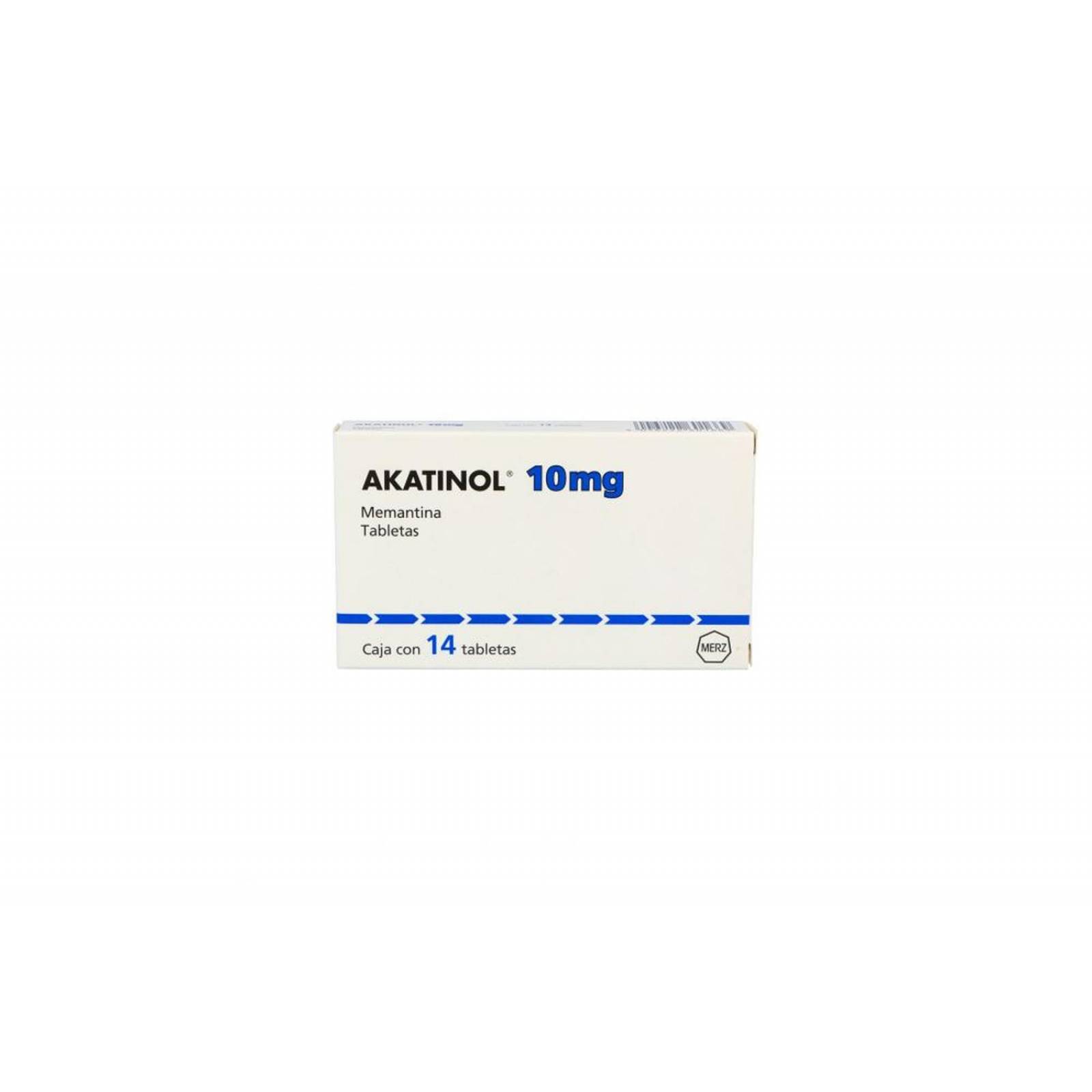 Akatinol 10 mg Caja Con 14 Tabletas 