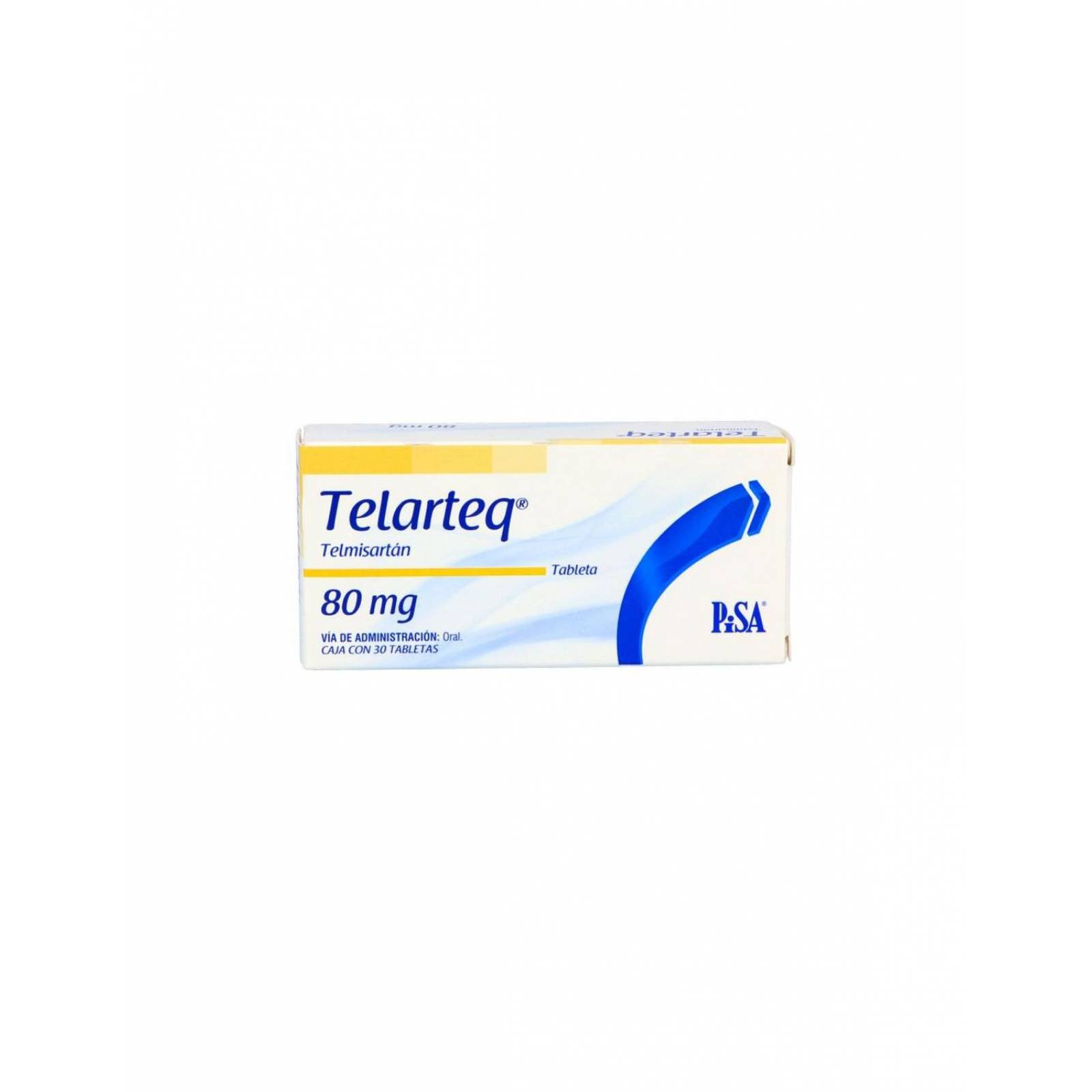 Telarteq 80 mg Caja Con 30 Tabletas 