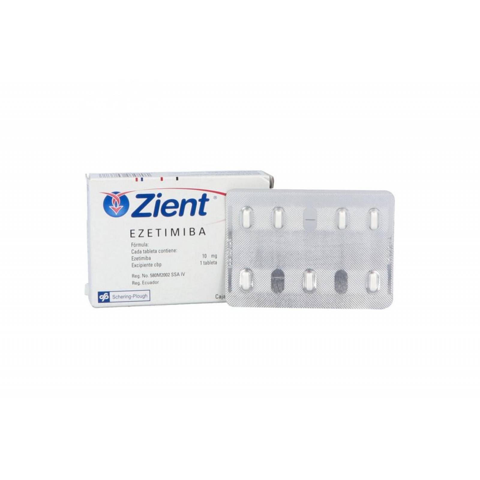 Zient 10 mg Caja Con 14 Tabletas 