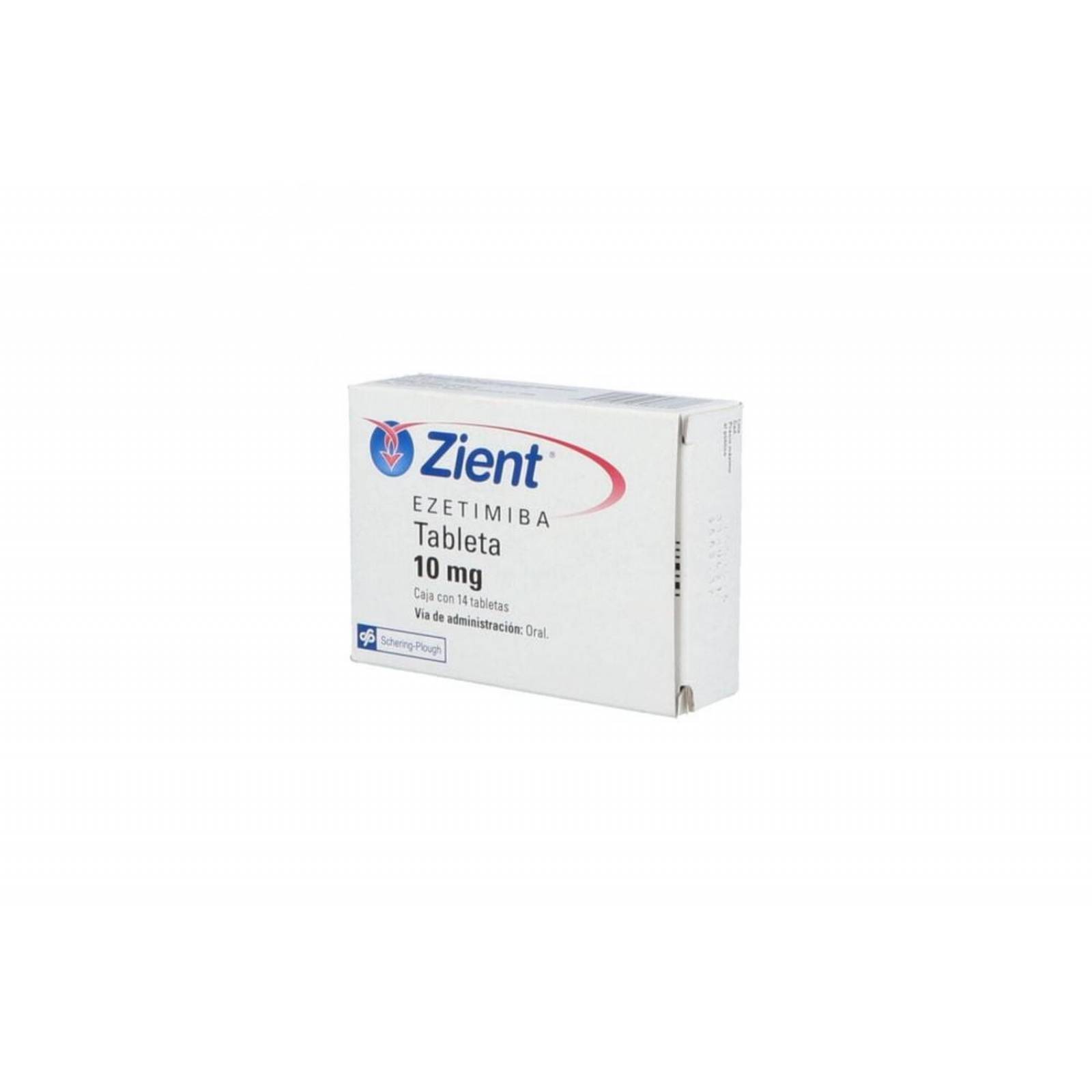 Zient 10 mg Caja Con 14 Tabletas 