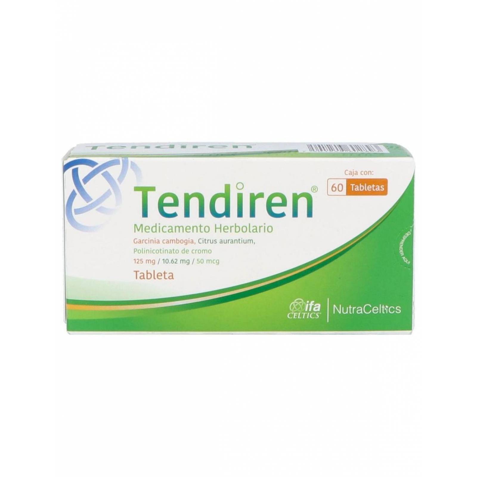 Tendiren Caja Con 60 Tabletas 