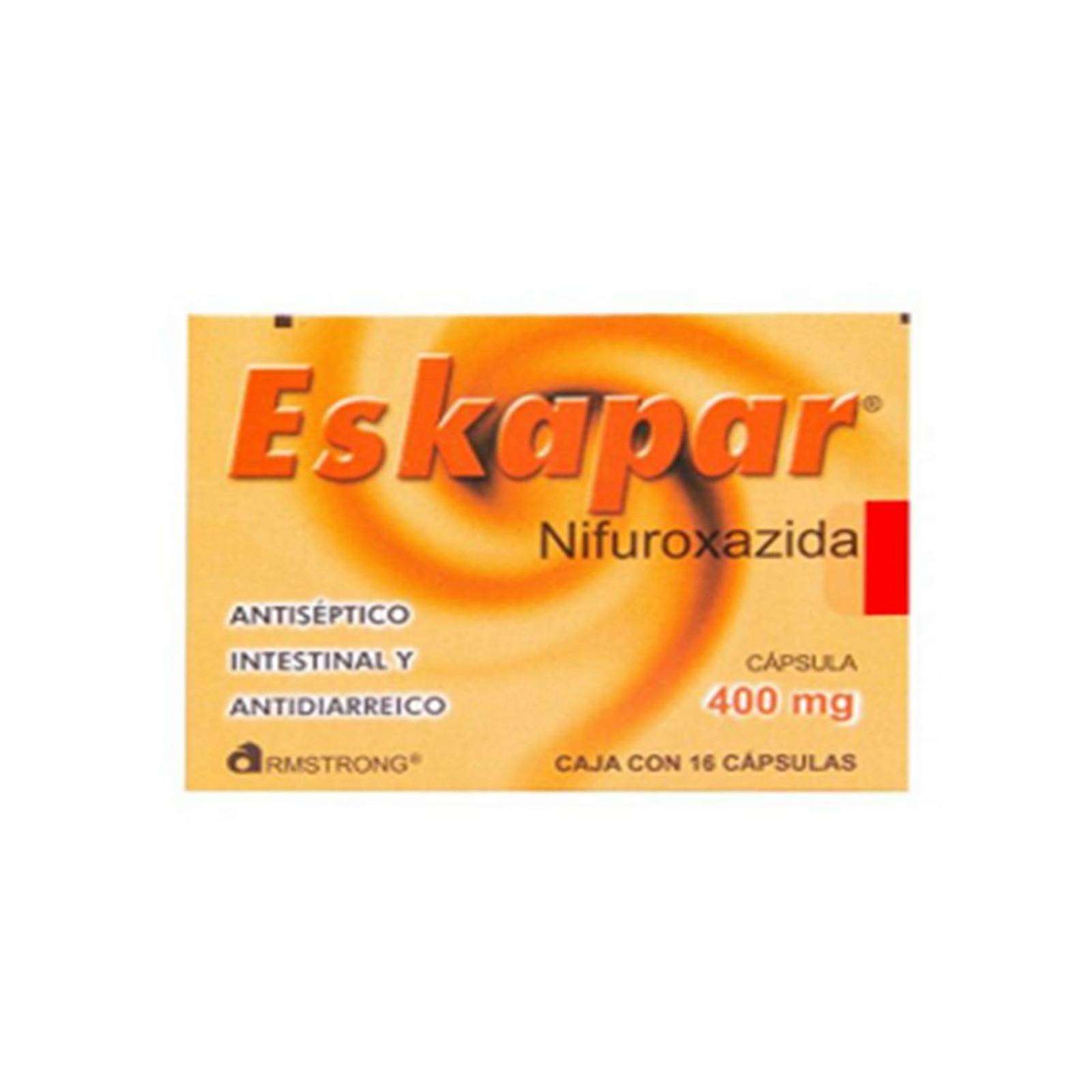 Eskapar 400 mg Caja Con 16 Cápsulas 