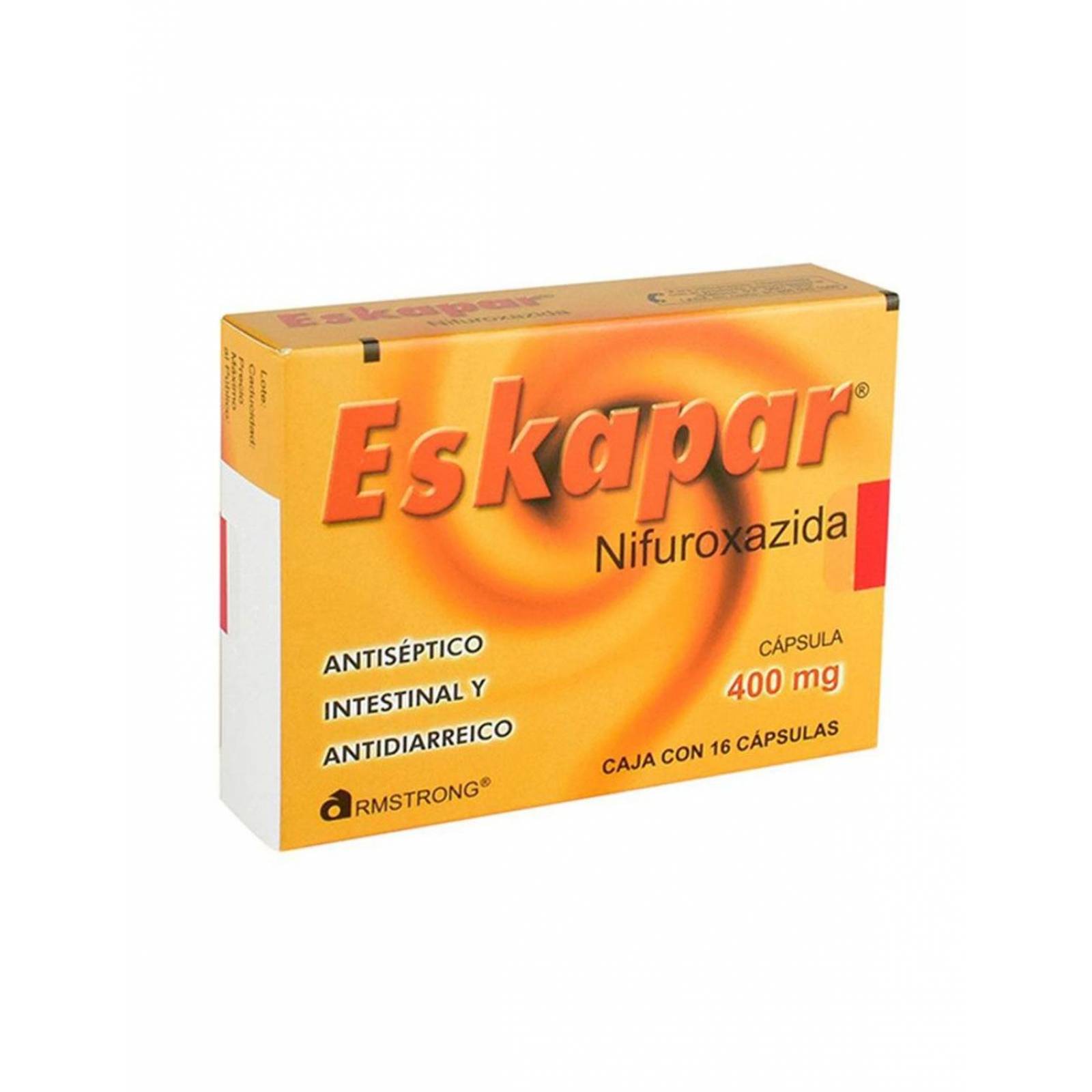 Eskapar 400 mg Caja Con 16 Cápsulas 