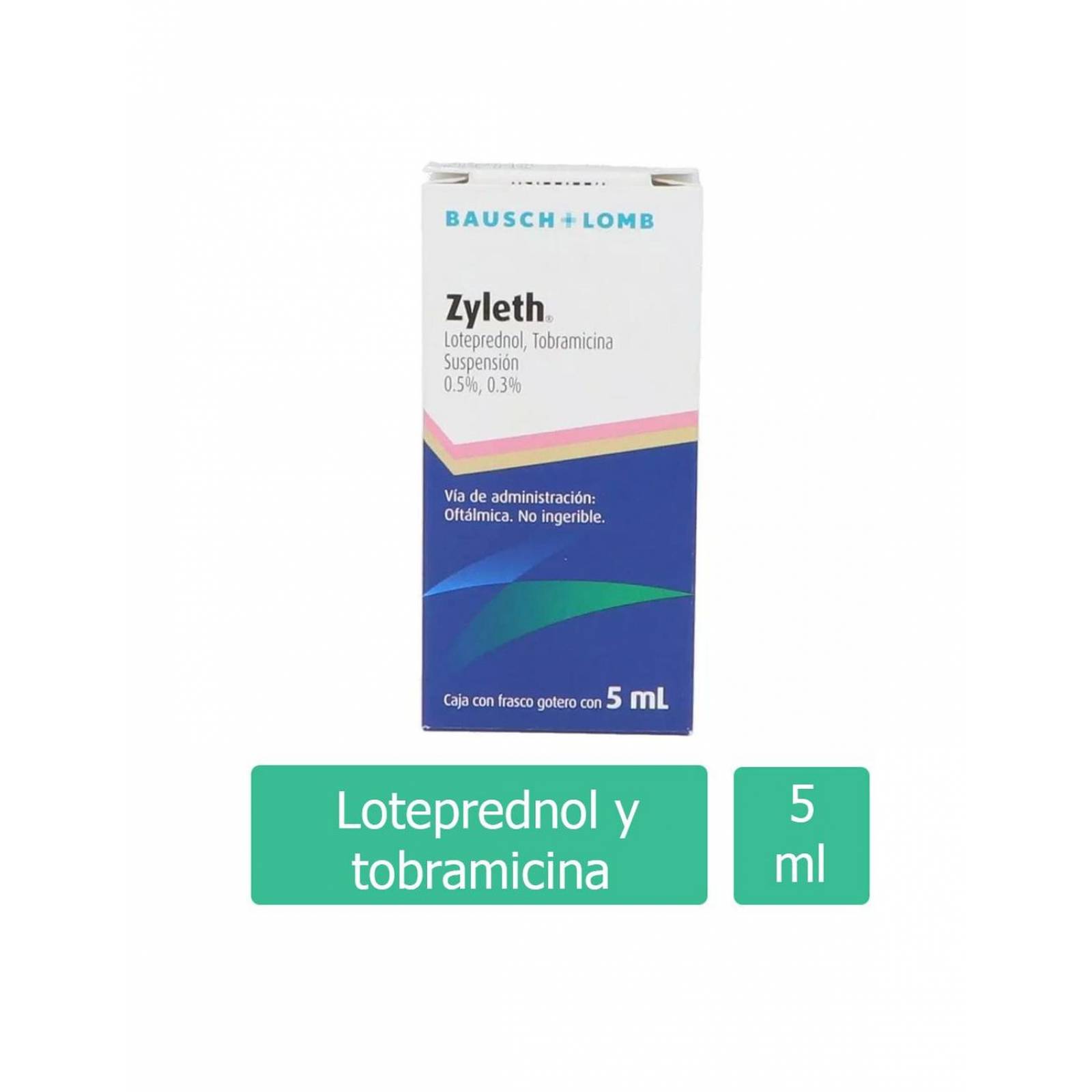 Zyleth Suspensión 0.5% / 0.3% Oftalmica 5 mL 