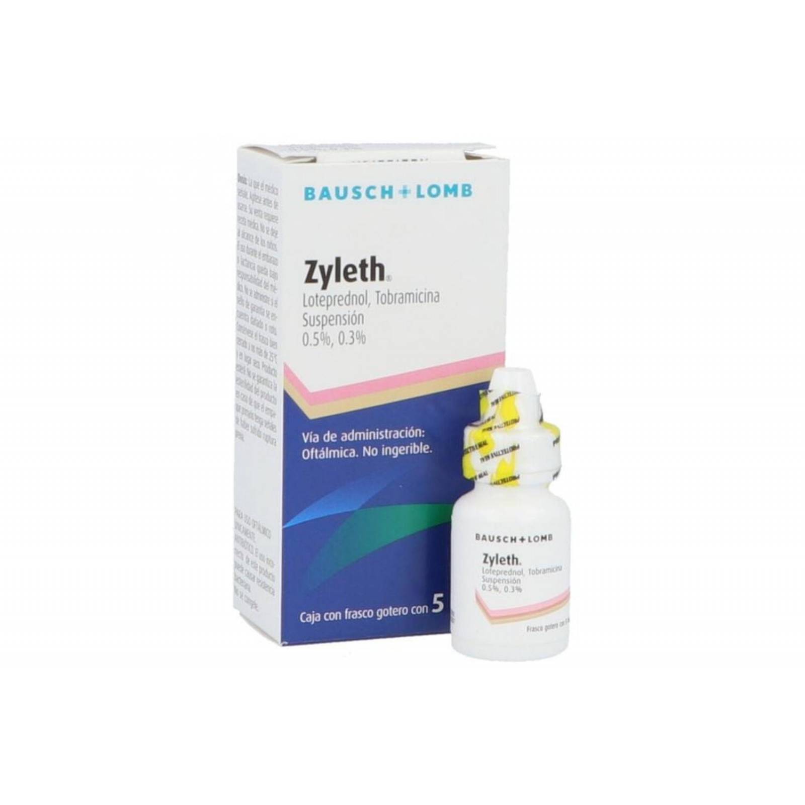 Zyleth Suspensión 0.5% / 0.3% Oftalmica 5 mL 