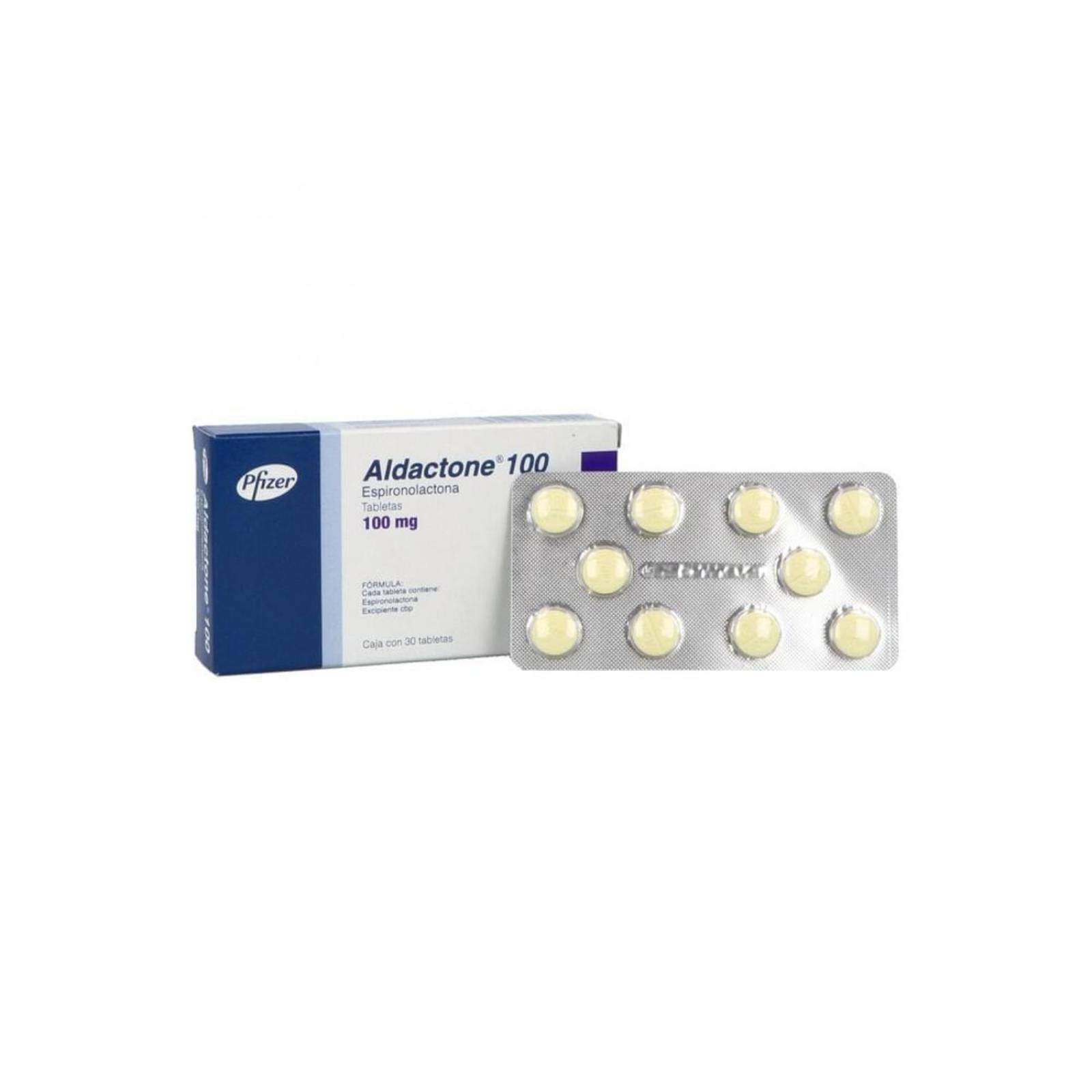 Aldactone 100 De 100 mg Caja Con 30 Tabletas 
