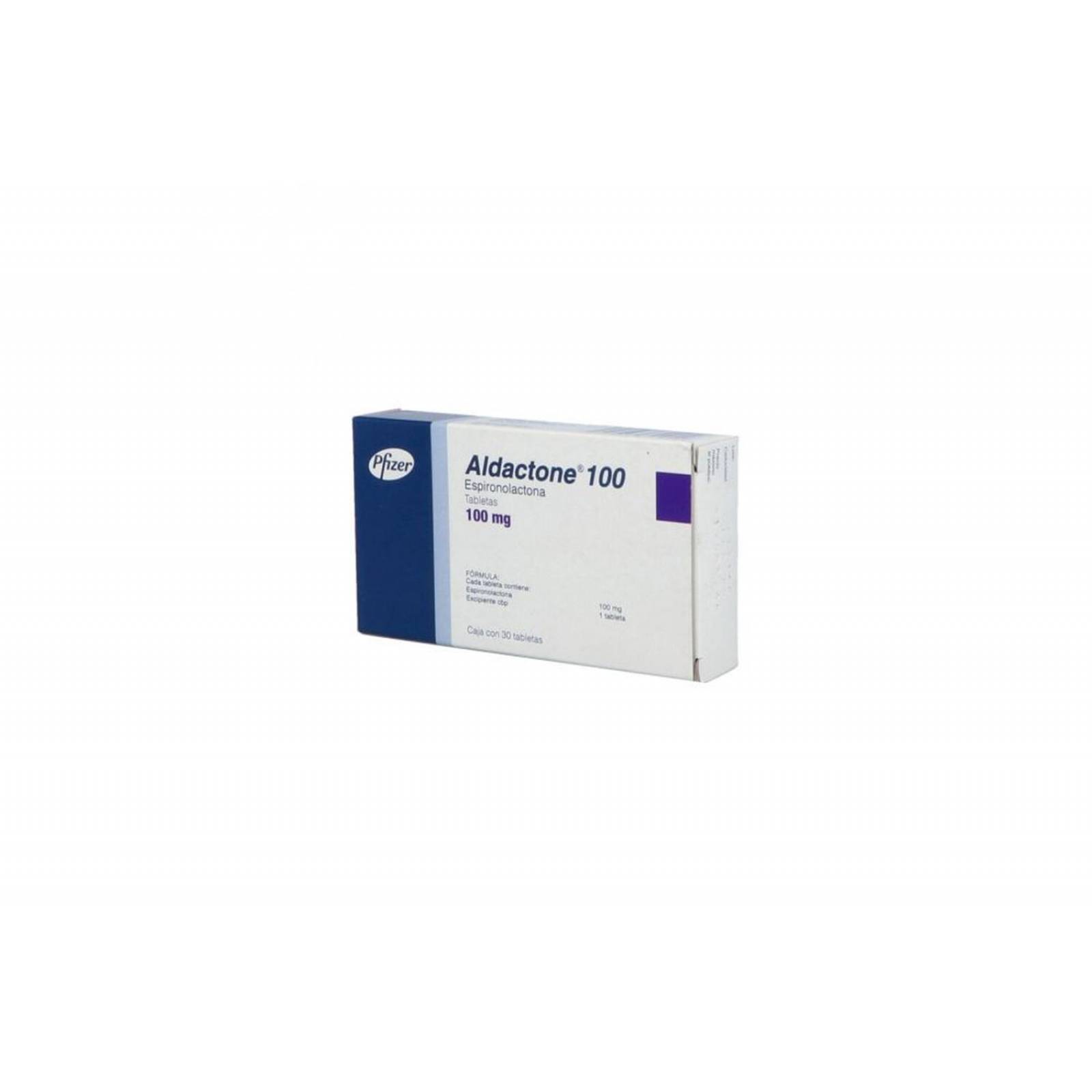 Aldactone 100 De 100 mg Caja Con 30 Tabletas 