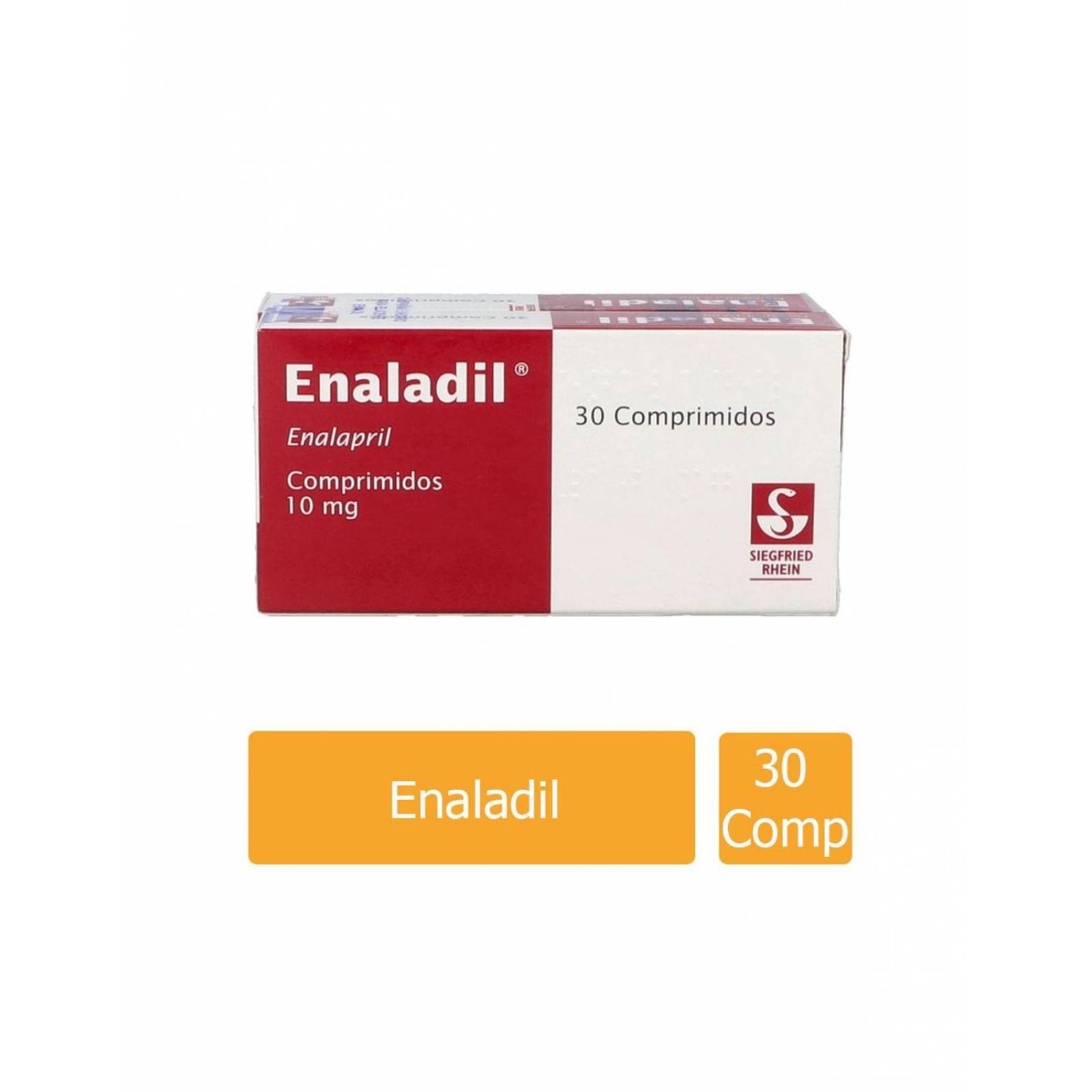 Enaladil 10 mg 2 Cajas Con 30 Comprimidos 2x1 