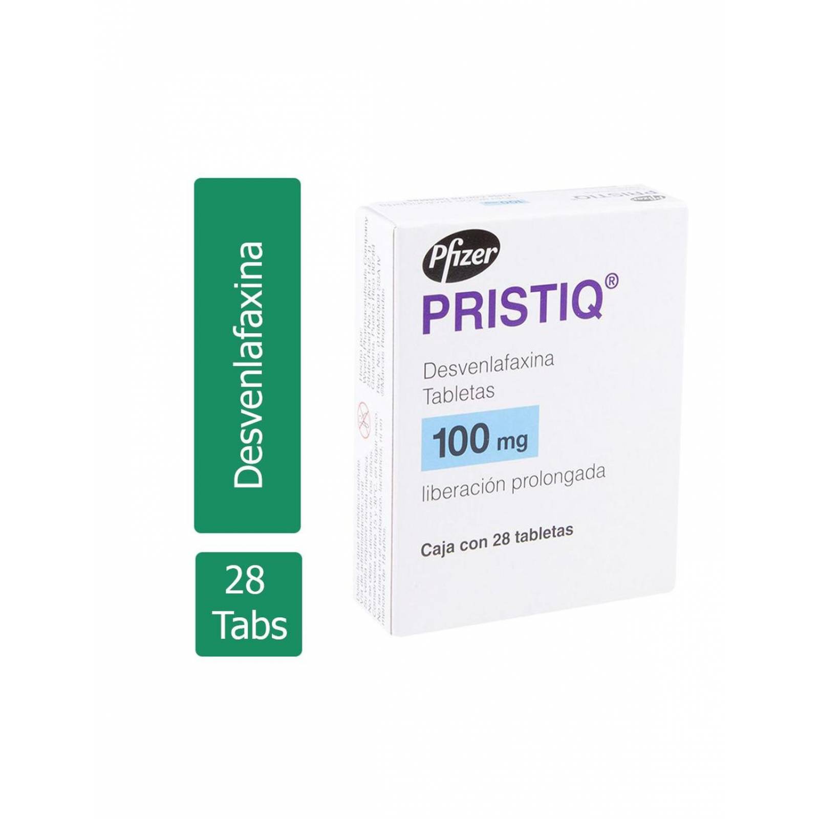 Pristiq 100 mg Caja Con 28 Tabletas 