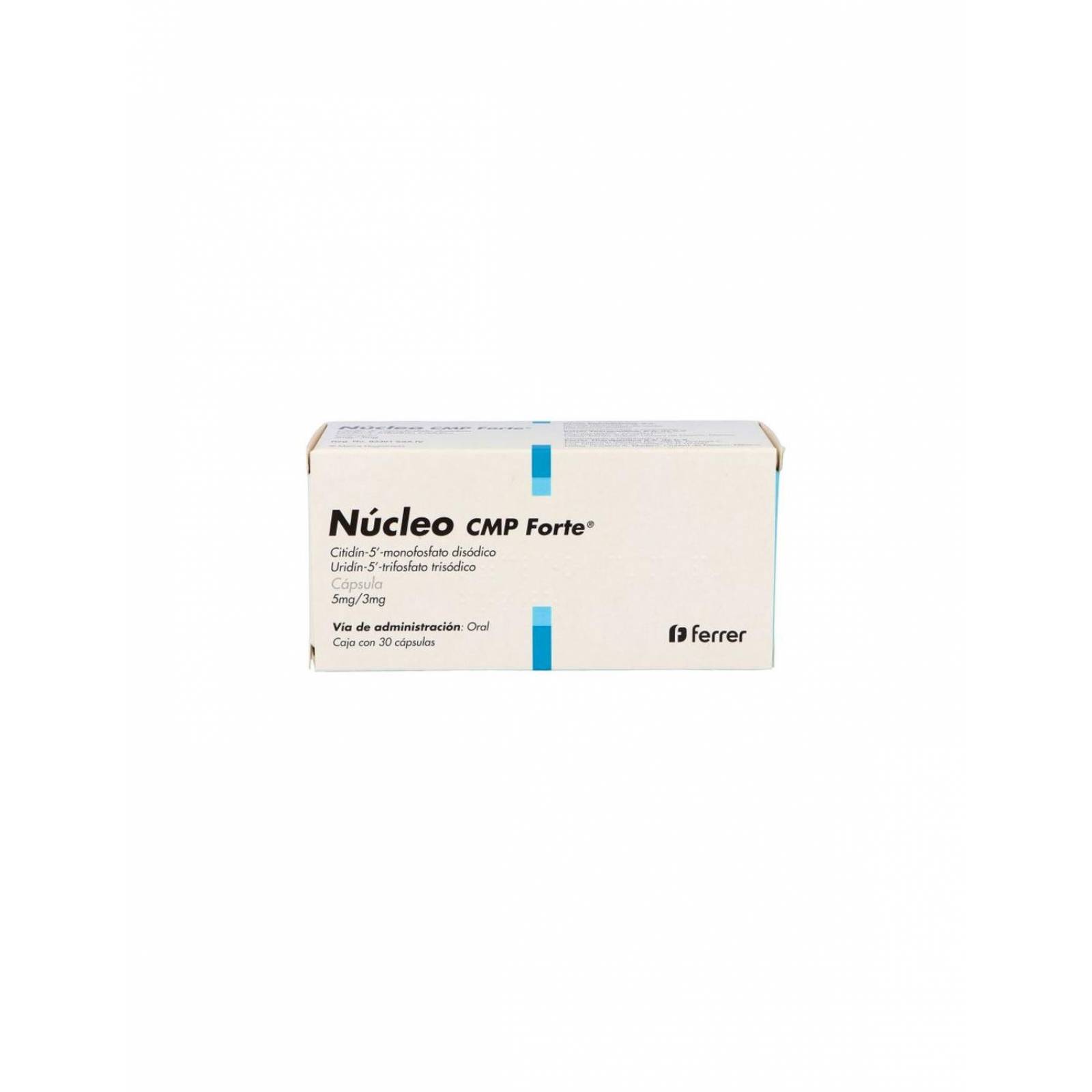 Nucleo C.M.P Forte 5 mg / 3 mg Caja Con 30 Cápsulas 