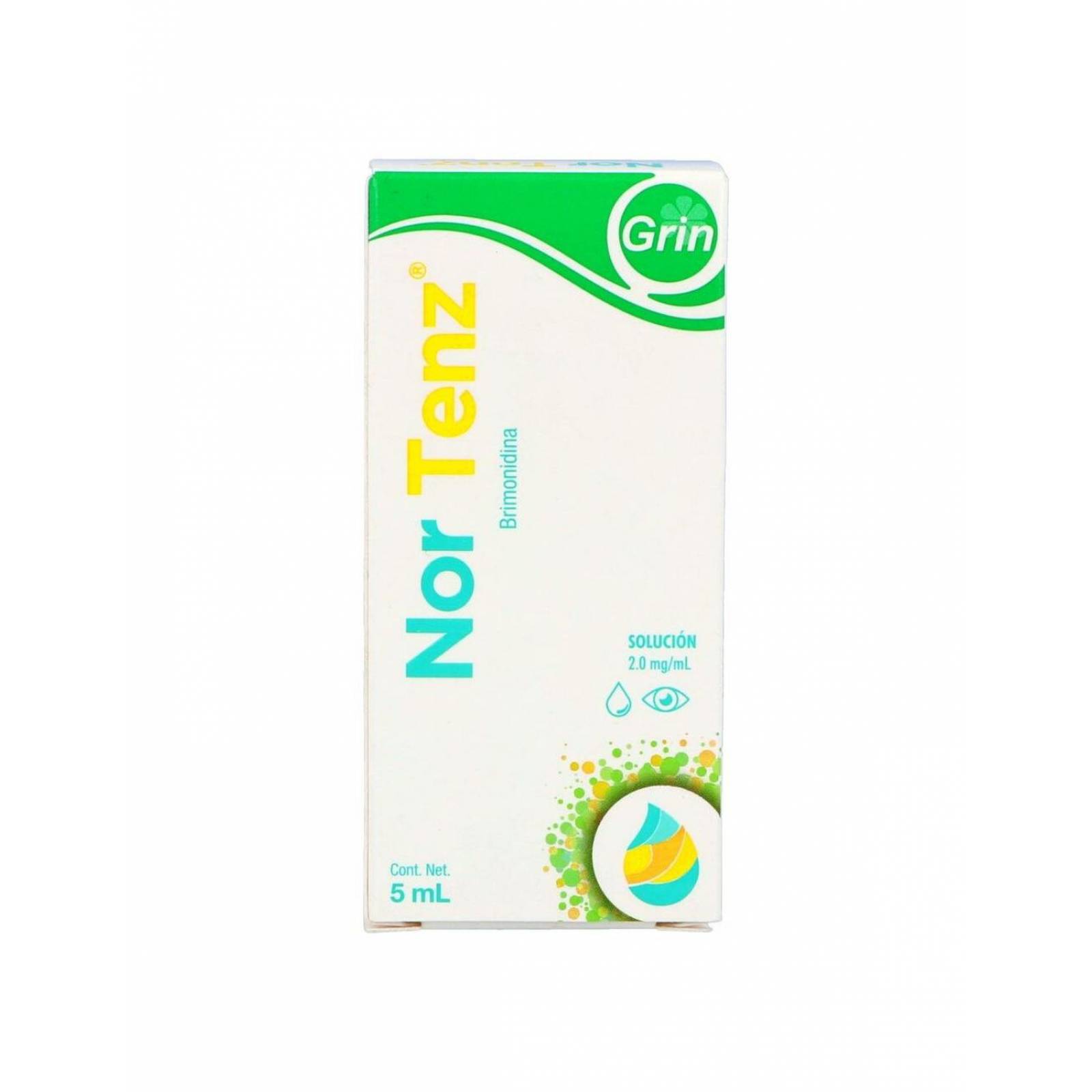 Nor Tenz 2 mg Solución Caja Con Frasco Gotero 5 mL 