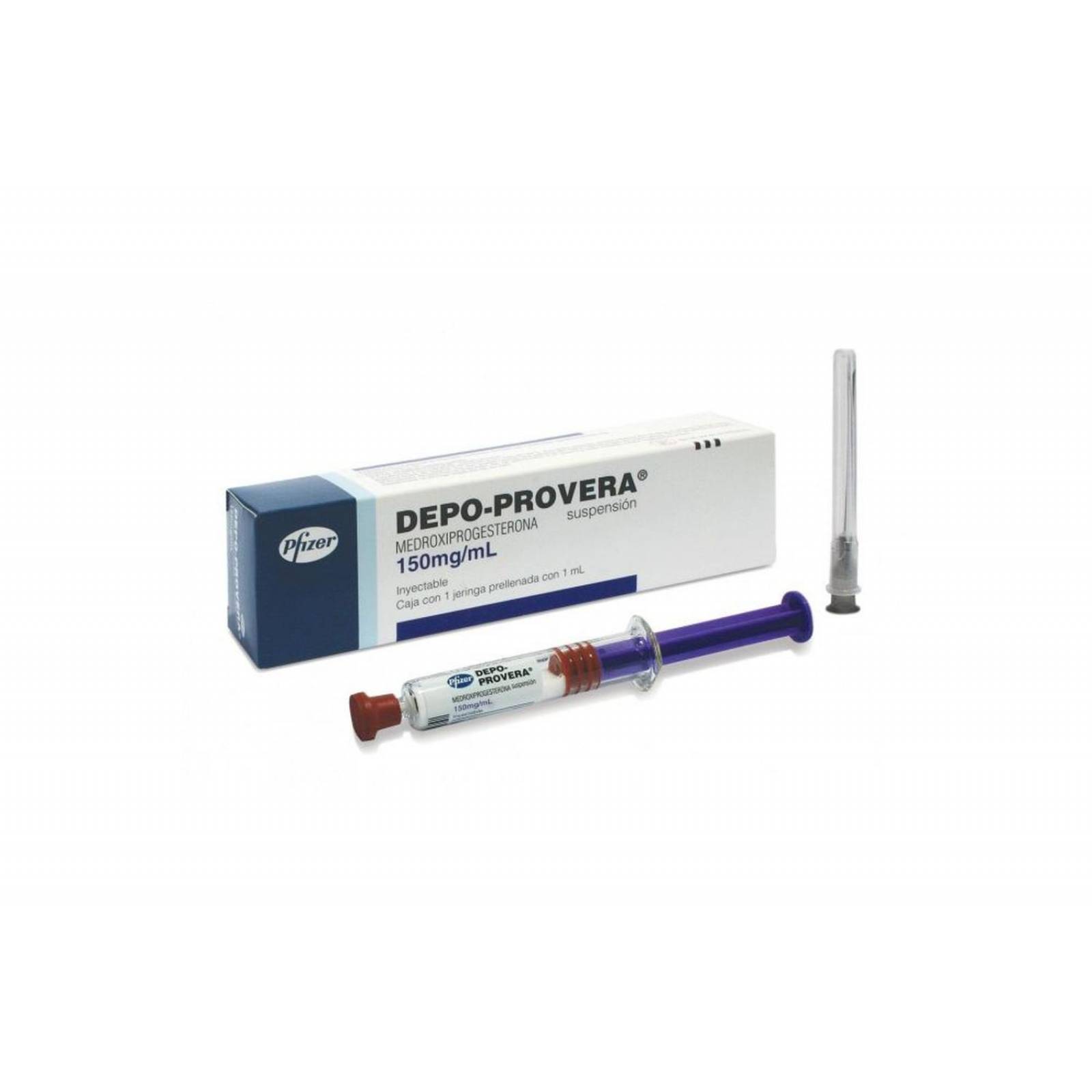 Depo Provera 150 mg Caja Con 1 Jeringa Prellenada Con 1 mL 