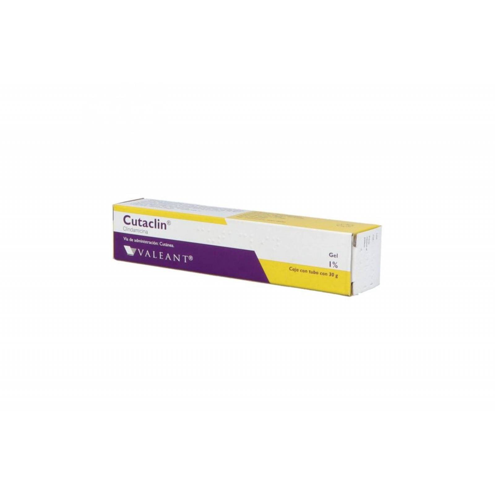 Cutaclin Gel 1% Caja Con Tubo Con 30 g 