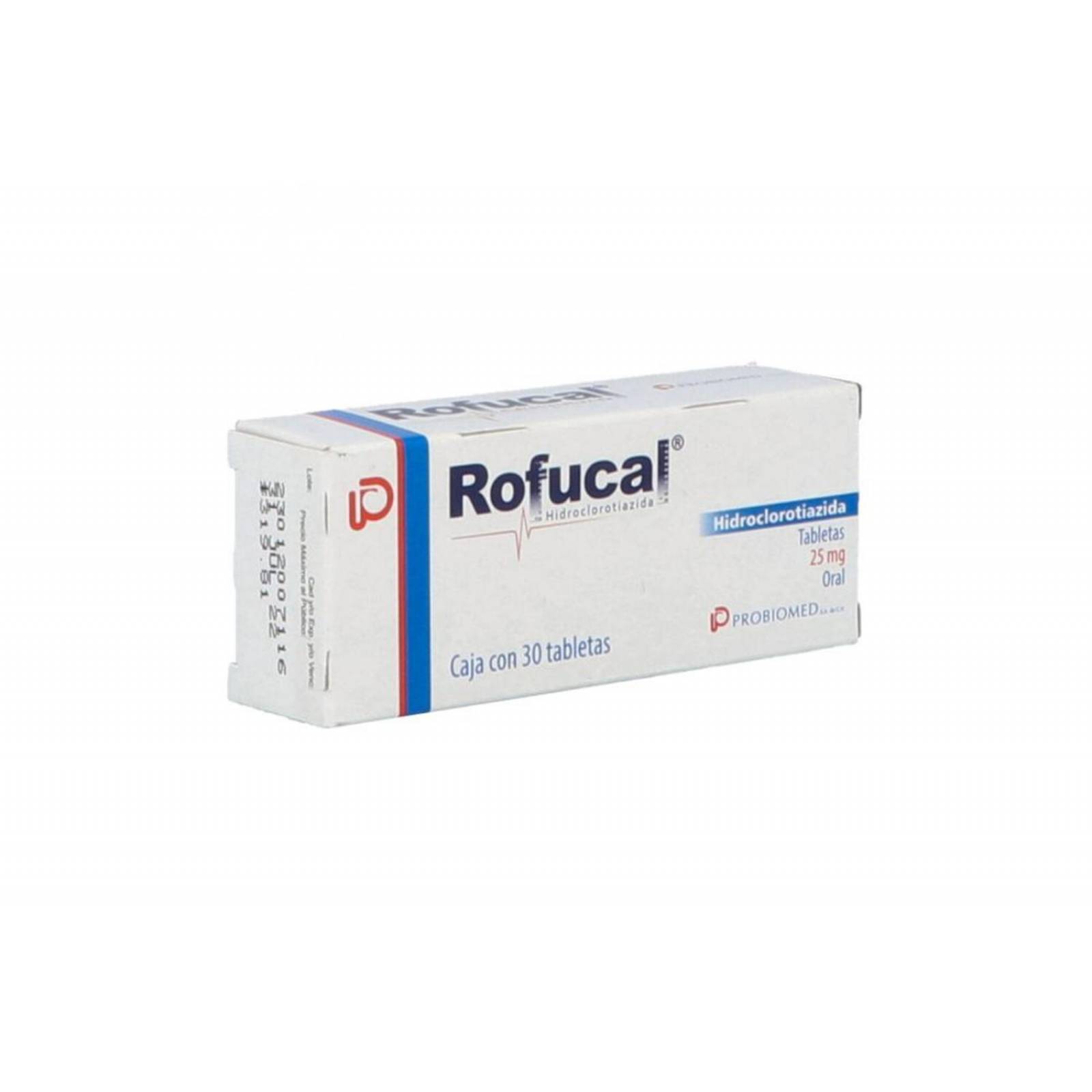 Rofucal 25 mg Caja Con 30 Tabletas 