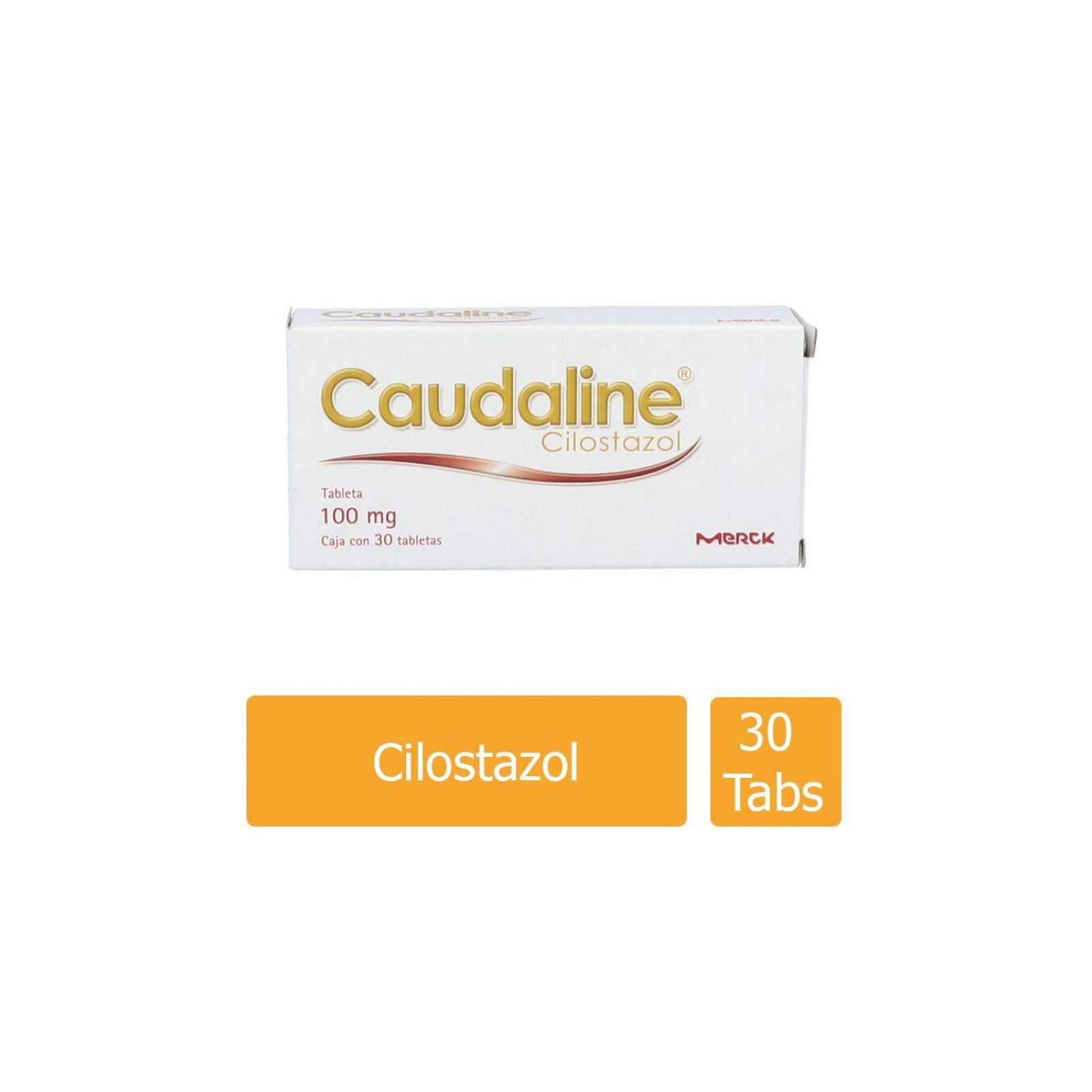 Caudaline 100 mg Caja Con 30 Tabletas 