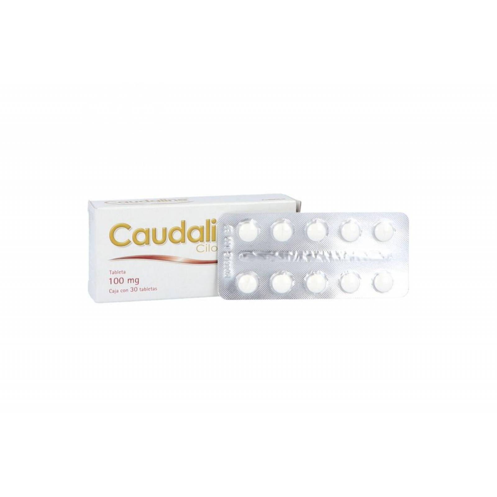 Caudaline 100 mg Caja Con 30 Tabletas 