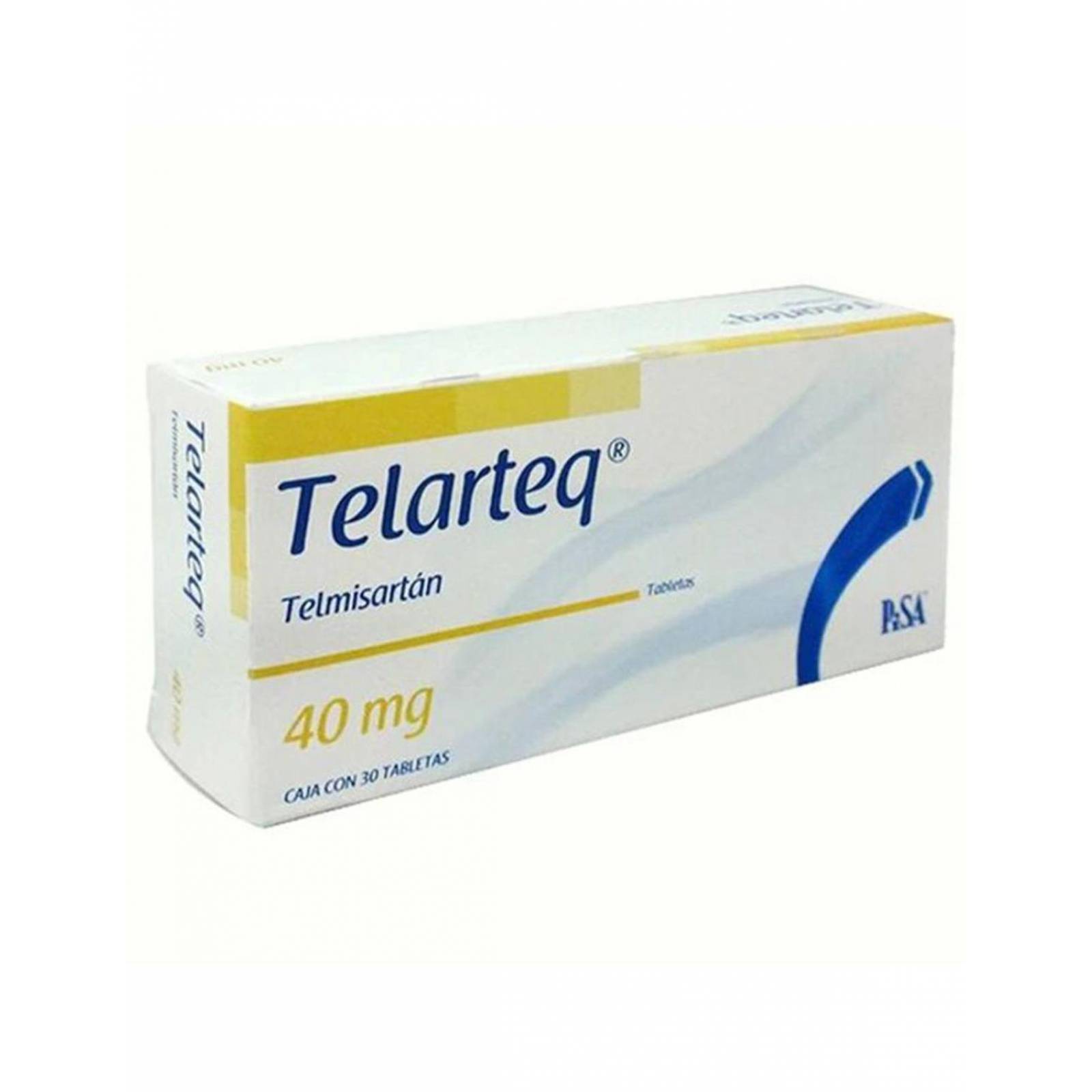 Telarteq 40 mg Caja Con 30 Tabletas 