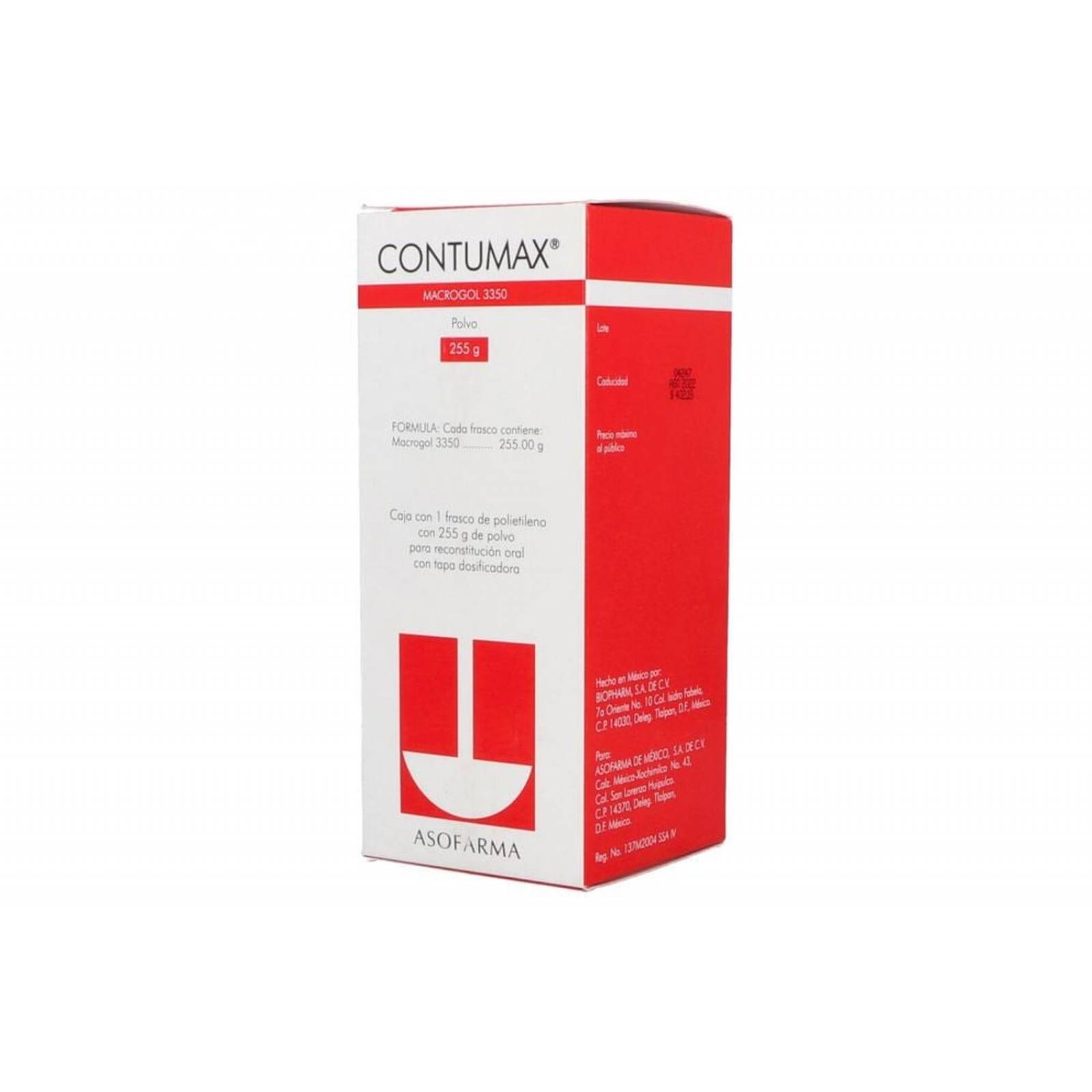 Contumax Polvo Caja Con Frasco Con 225 g 