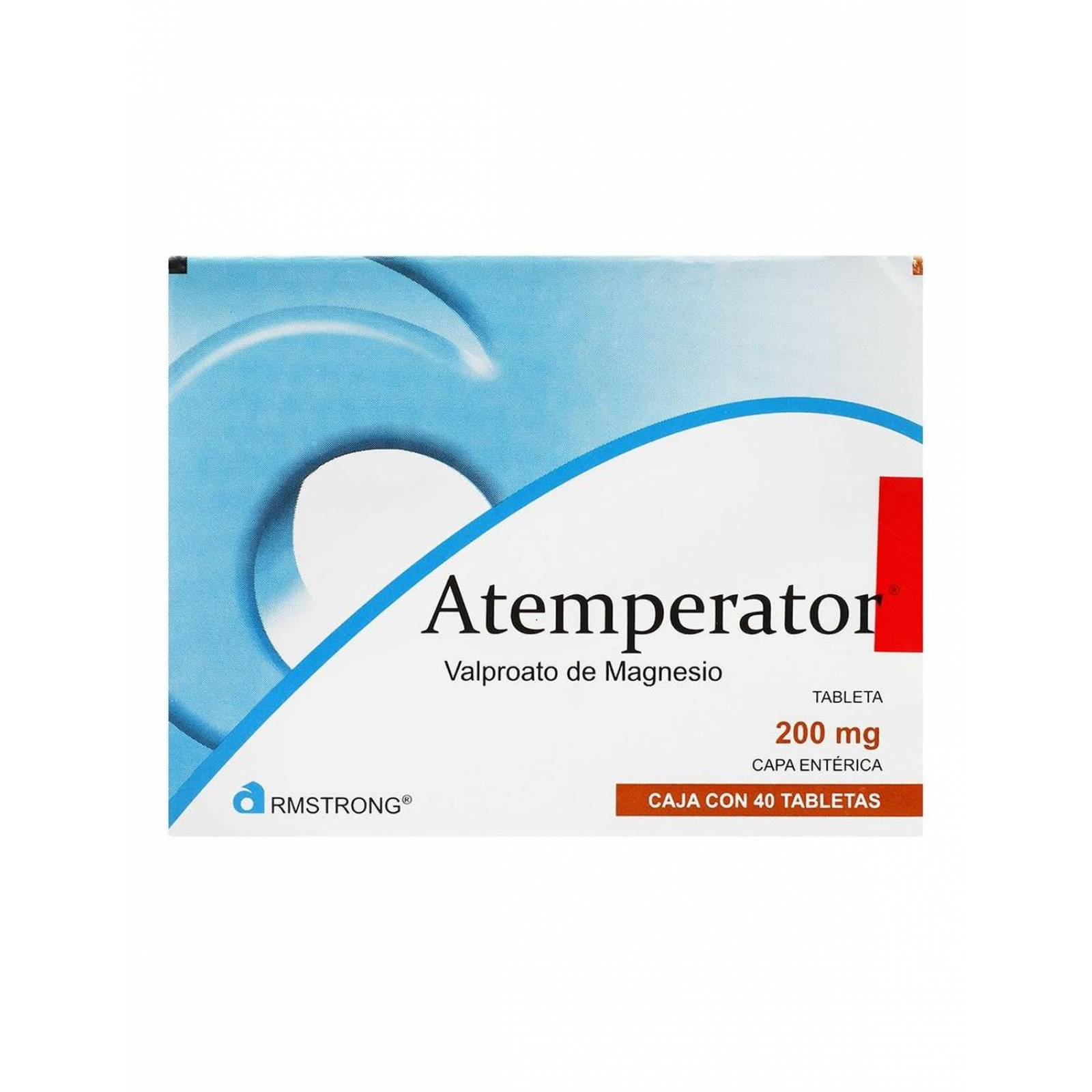 Atemperator 200 mg Caja Con 40 Tabletas 