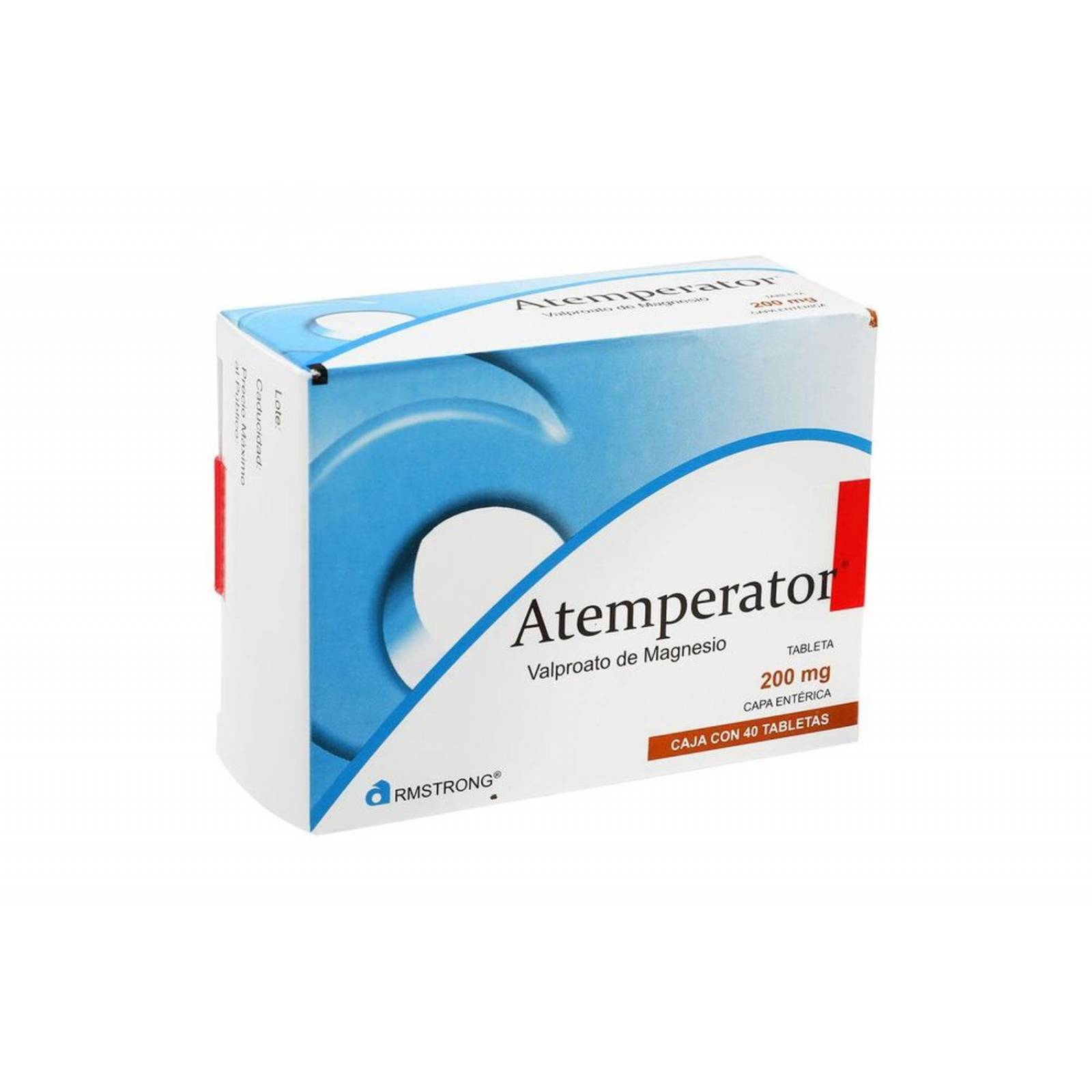 Atemperator 200 mg Caja Con 40 Tabletas 