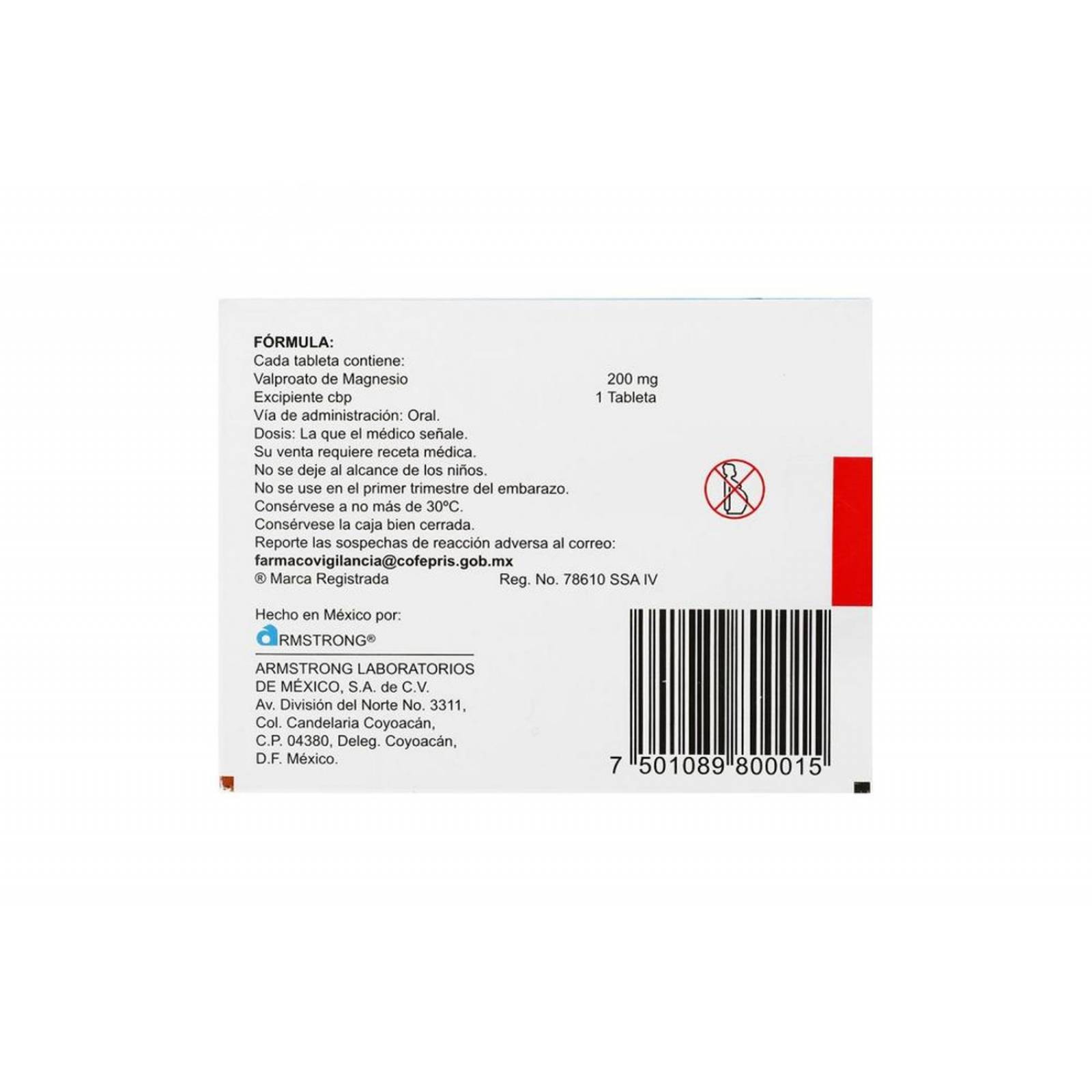 Atemperator 200 mg Caja Con 40 Tabletas 