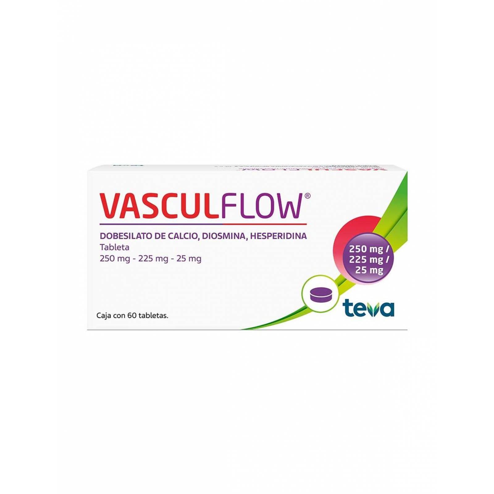 Vasculflow Caja Con 60 Tabletas 