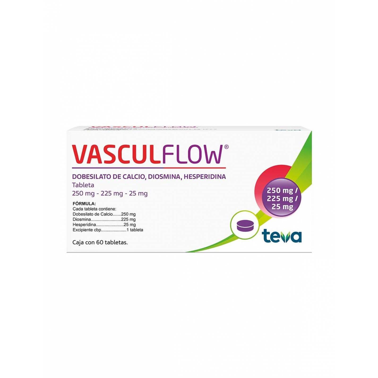 Vasculflow Caja Con 60 Tabletas 