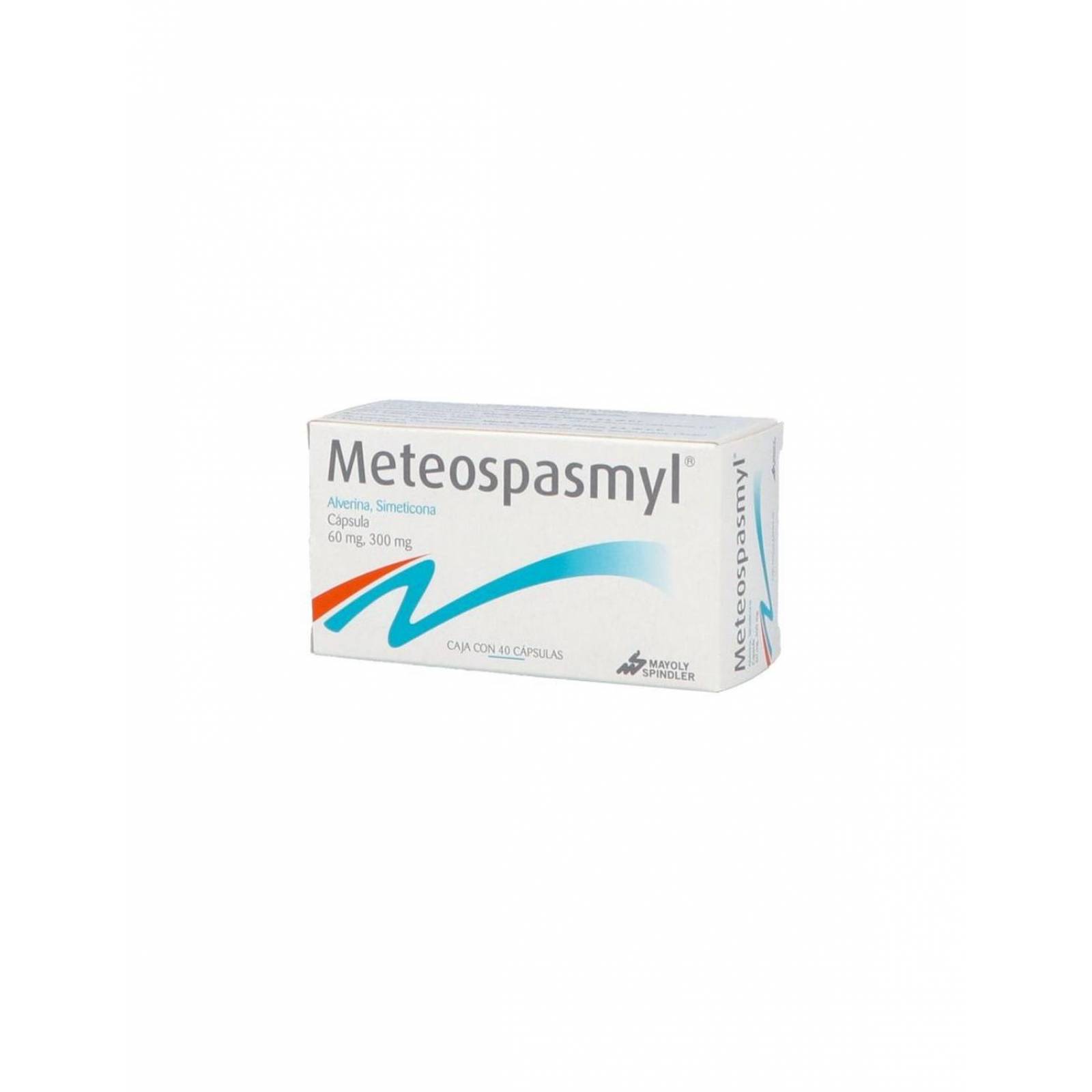Meteospasmyl 60 mg/ 300 mg Caja con 40 Cápsulas 
