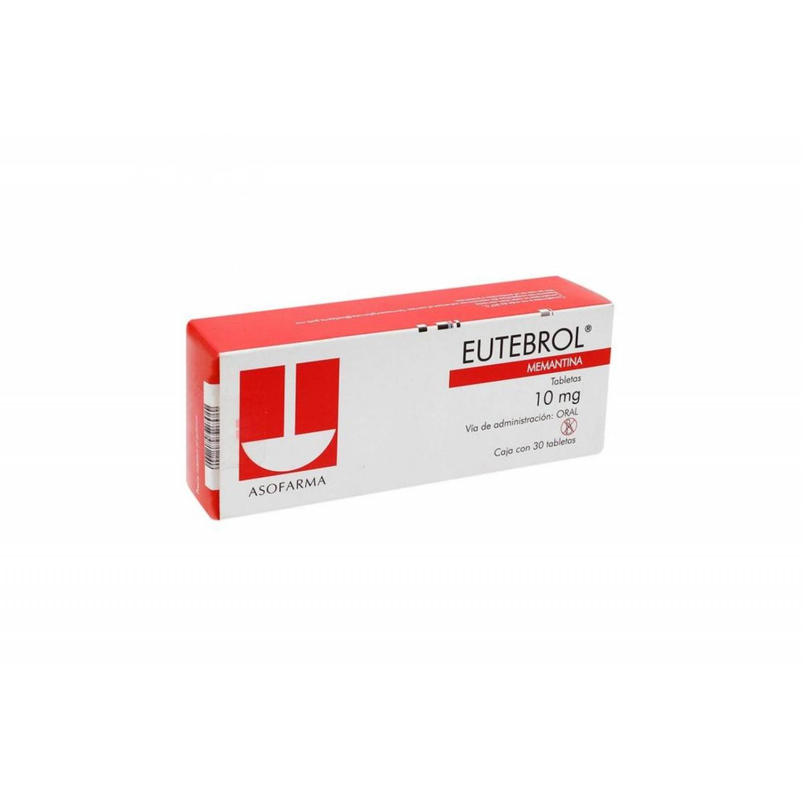 Eutebrol 10 mg Caja Con 30 Tabletas 