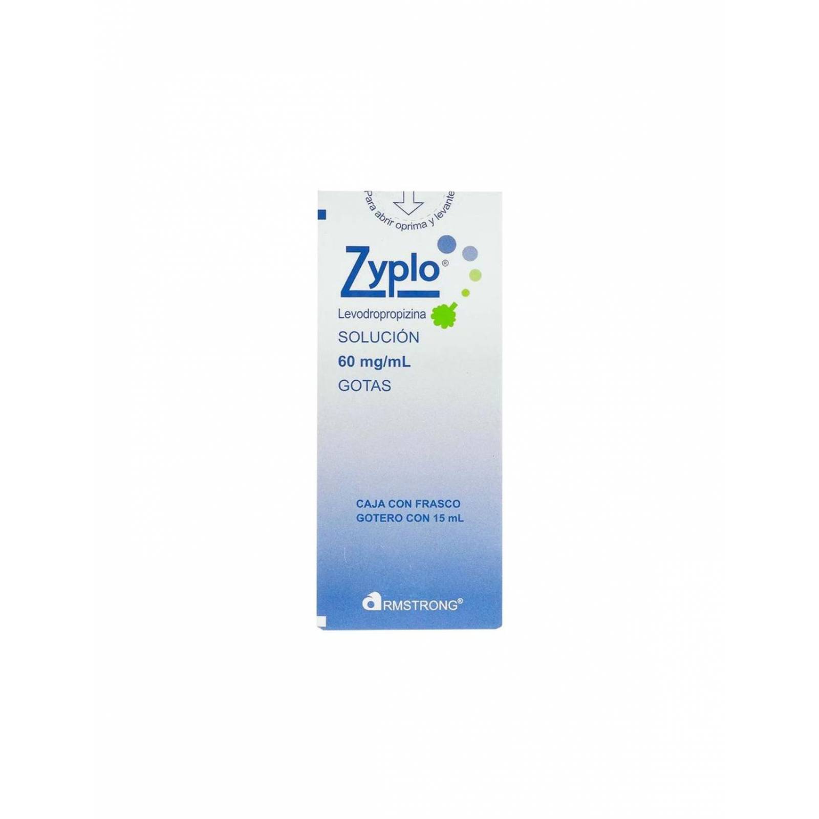 Zyplo Solución Gotas Caja Con Frasco Gotero Con 15 mL 