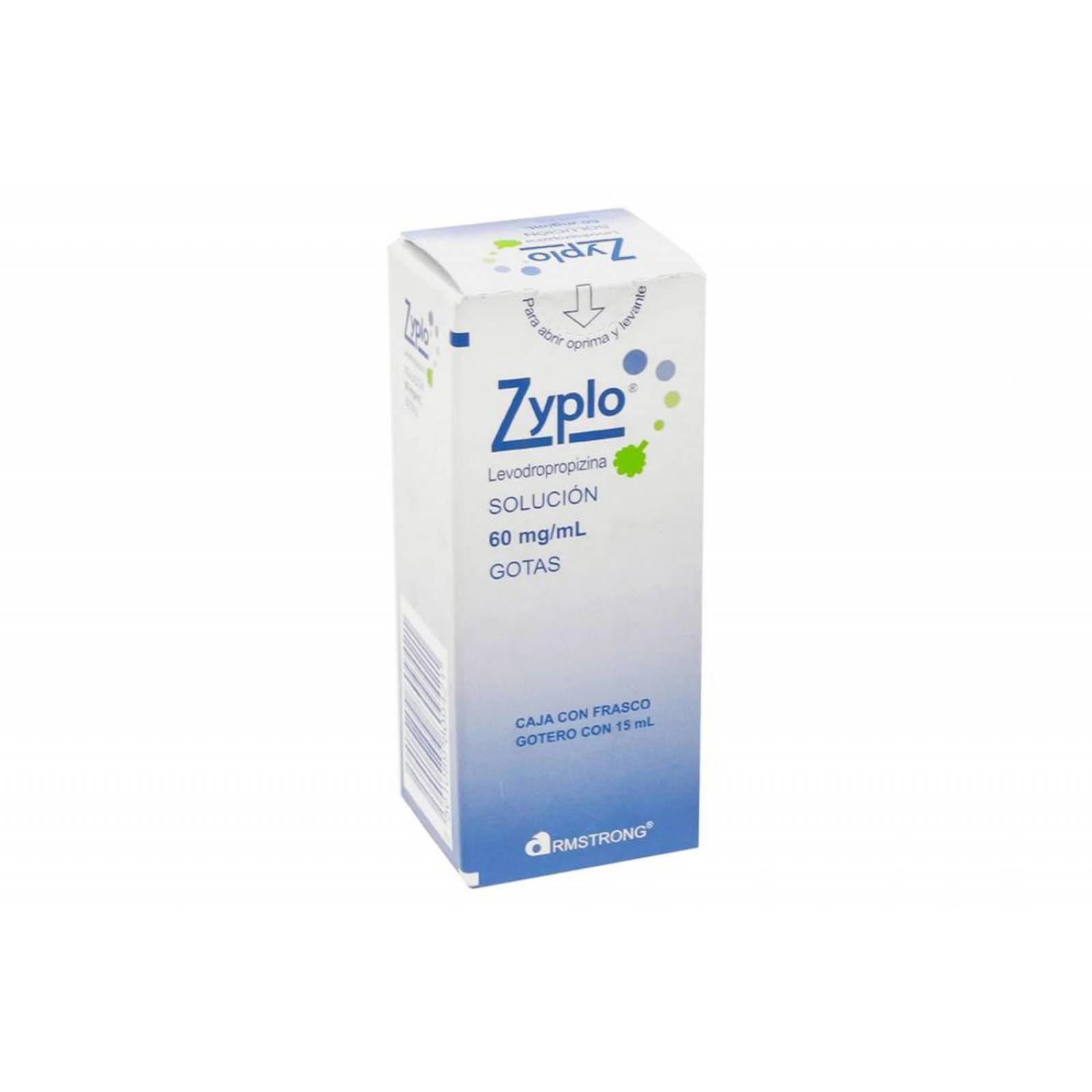 Zyplo Solución Gotas Caja Con Frasco Gotero Con 15 mL 