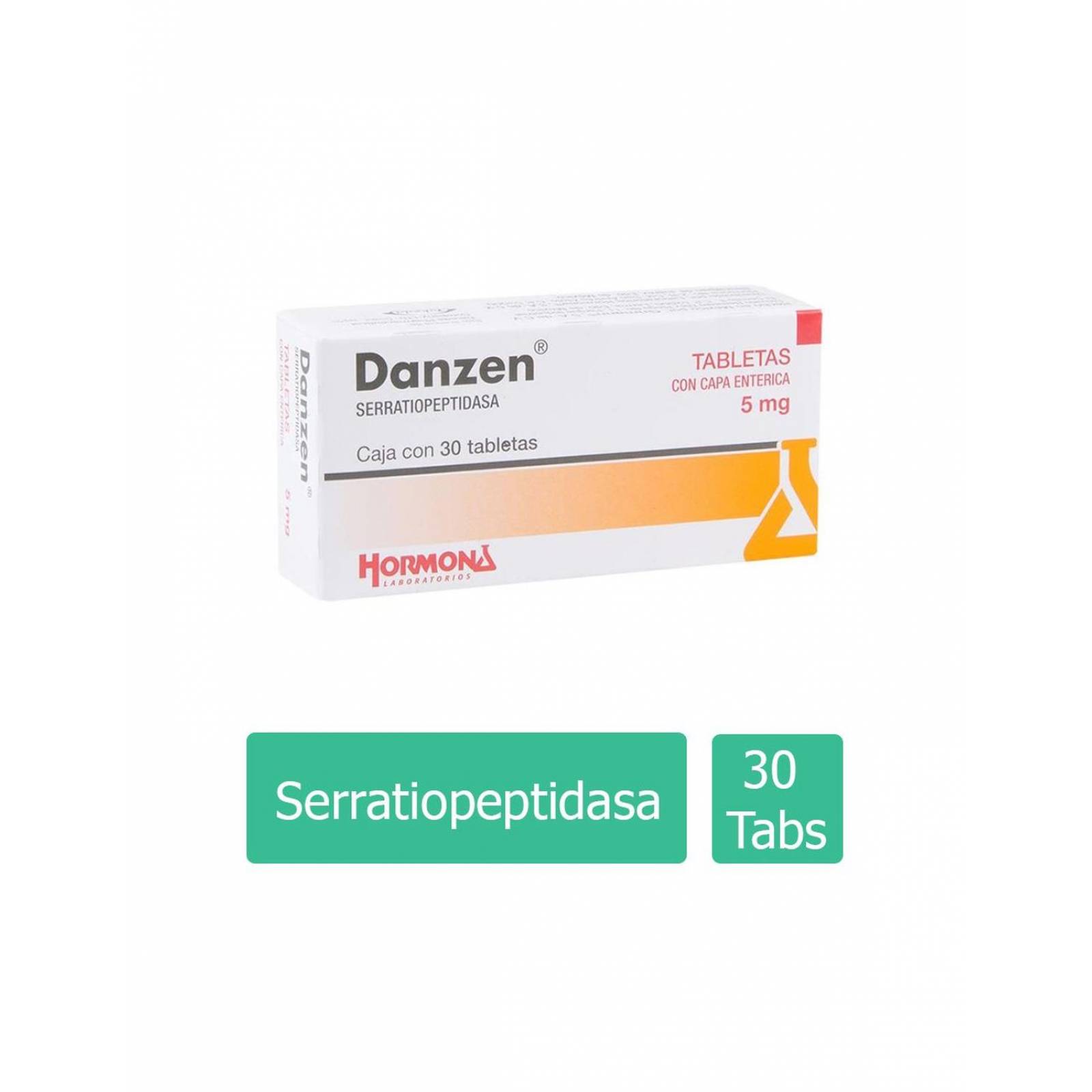 Danzen 5 mg Caja Con 30 Tabletas 