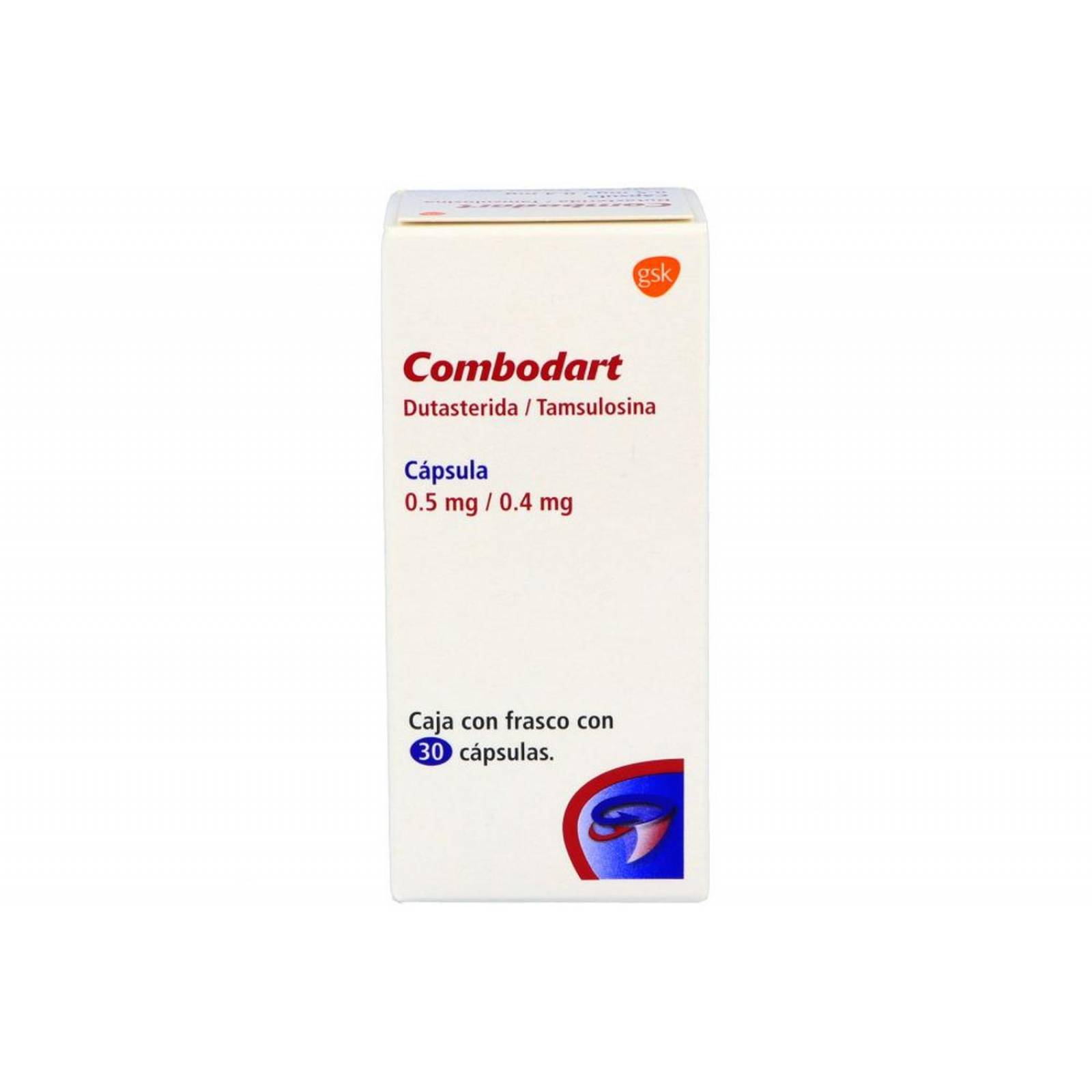 Combodart 0.5 mg/0.4 mg Caja Con Frasco Con 30 Cápsulas 