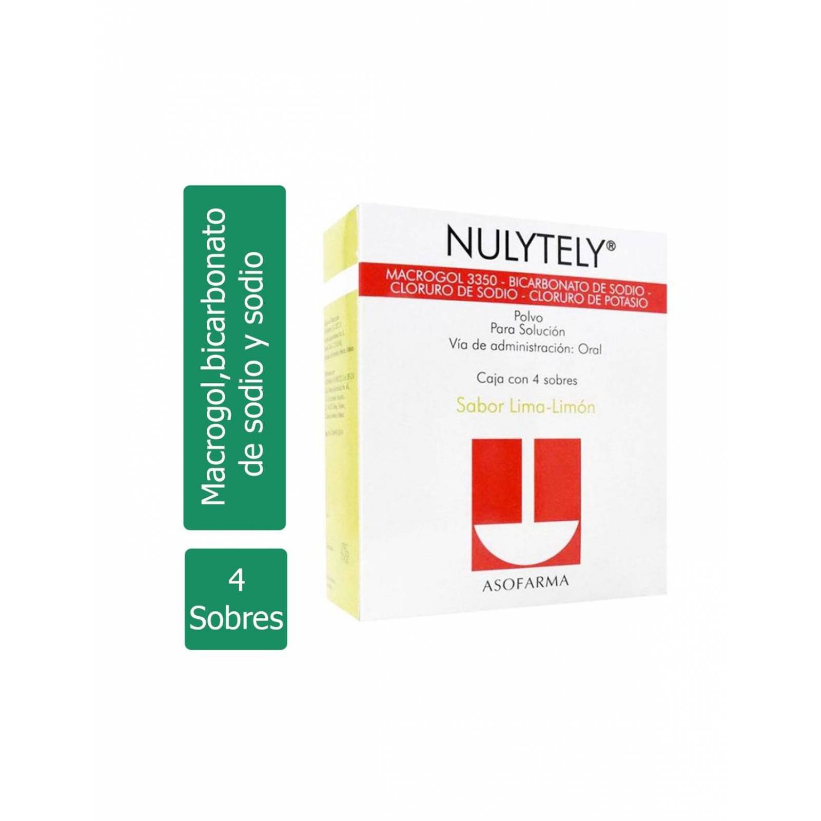 Nulytely Polvo Para Solución Caja Con 4 Sobres 