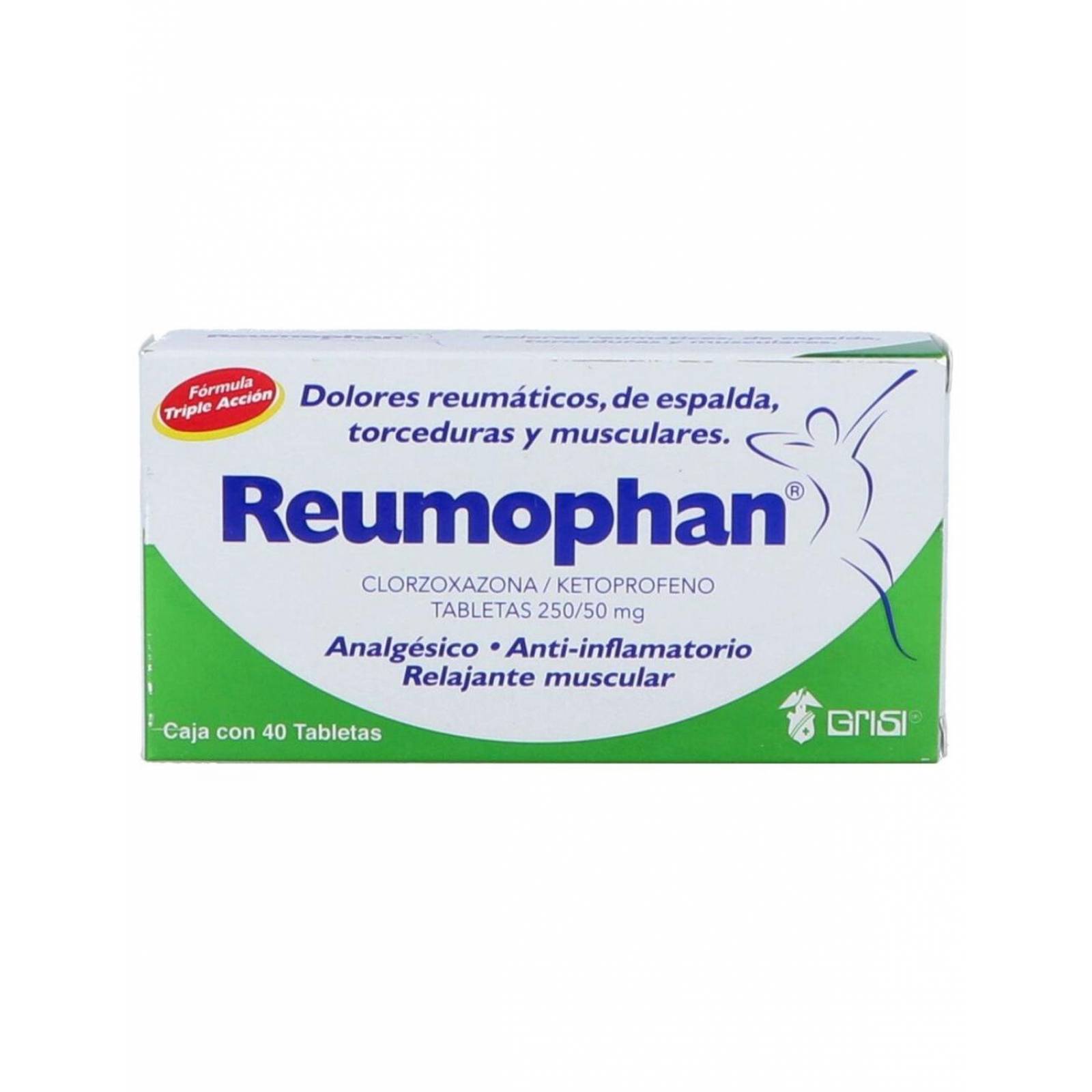 Reumophan 300 mg Caja Con 40 Tabletas 