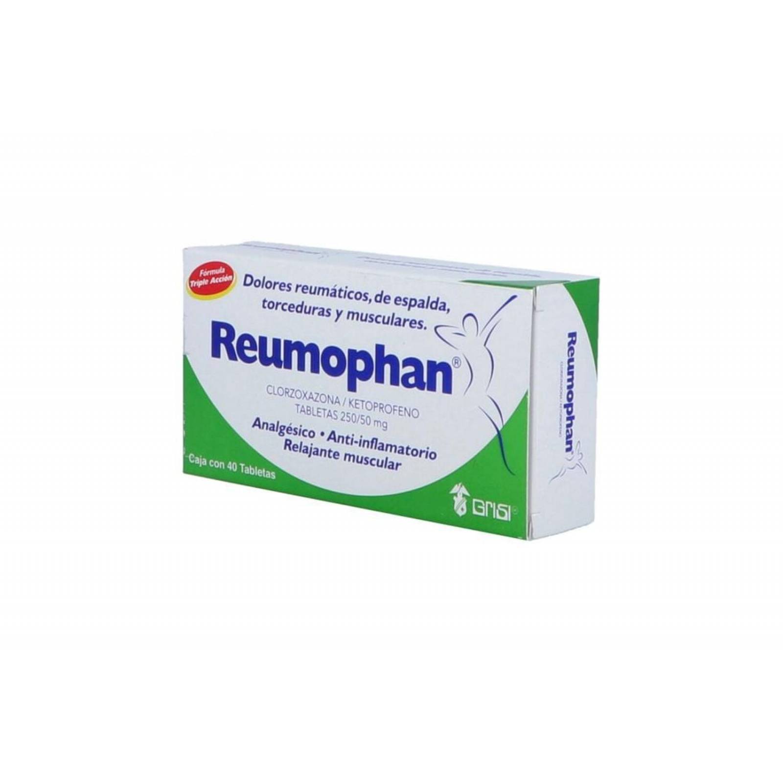 Reumophan 300 mg Caja Con 40 Tabletas 