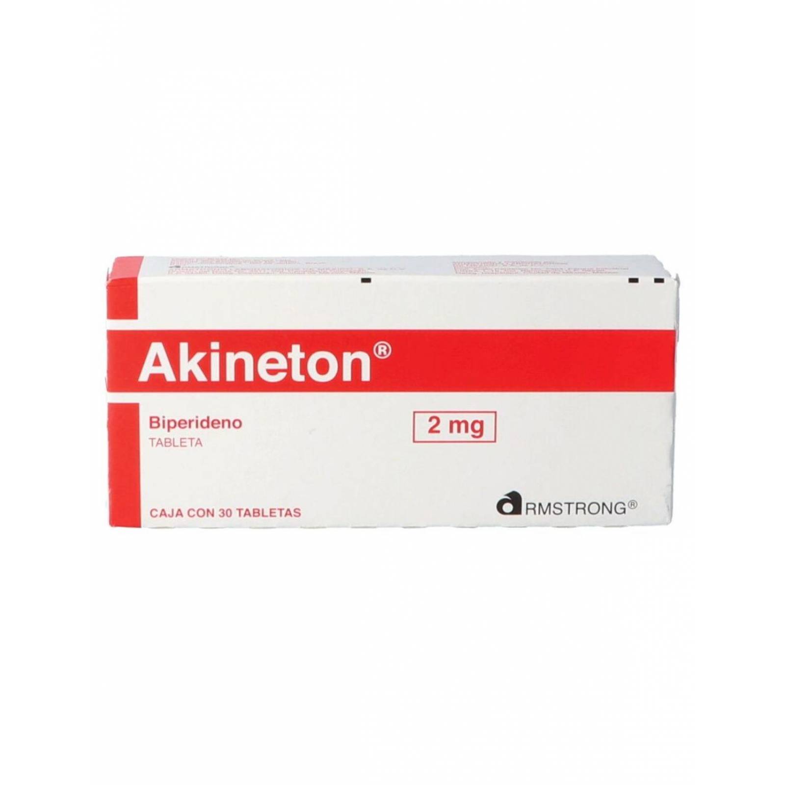 Akineton 2 mg Caja Con 30 Tabletas 