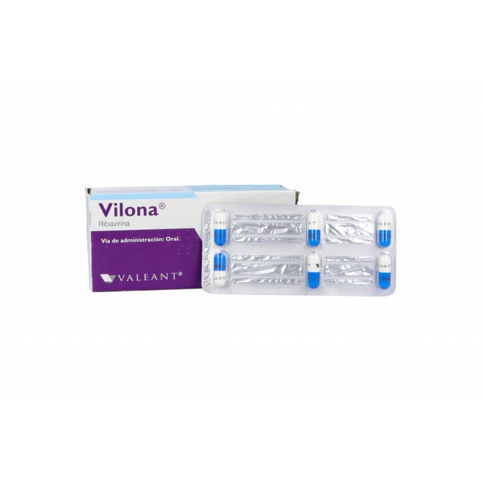 Vilona 400 mg Caja Con 18 Cápsulas 