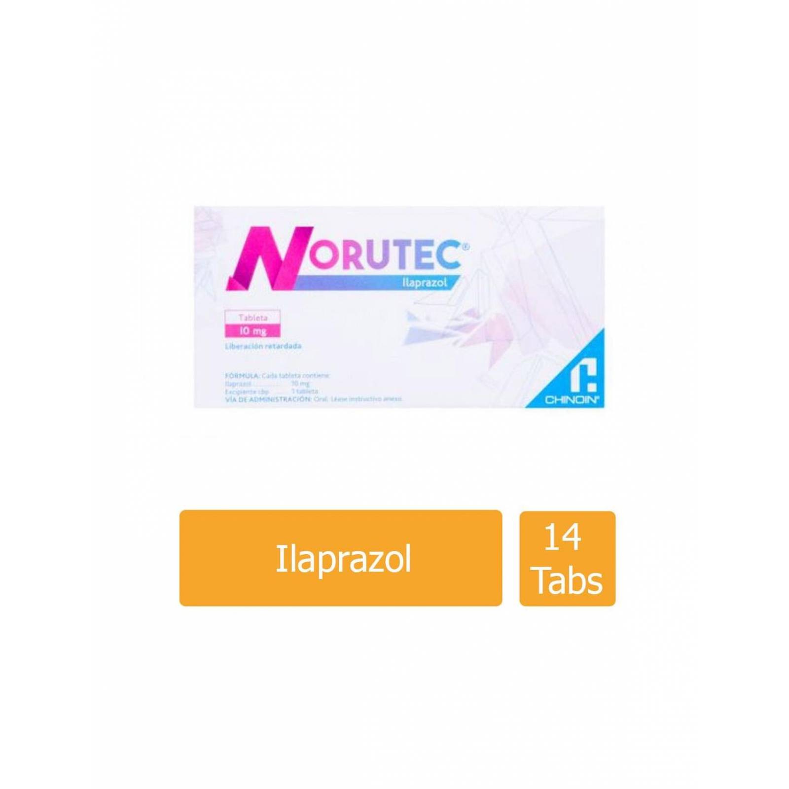 Norutec 10 mg Caja Con 14 Tabletas 