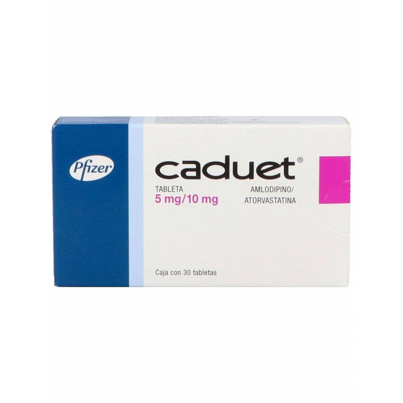 Caduet 5 / 10 mg Caja Con 30 Tabletas 