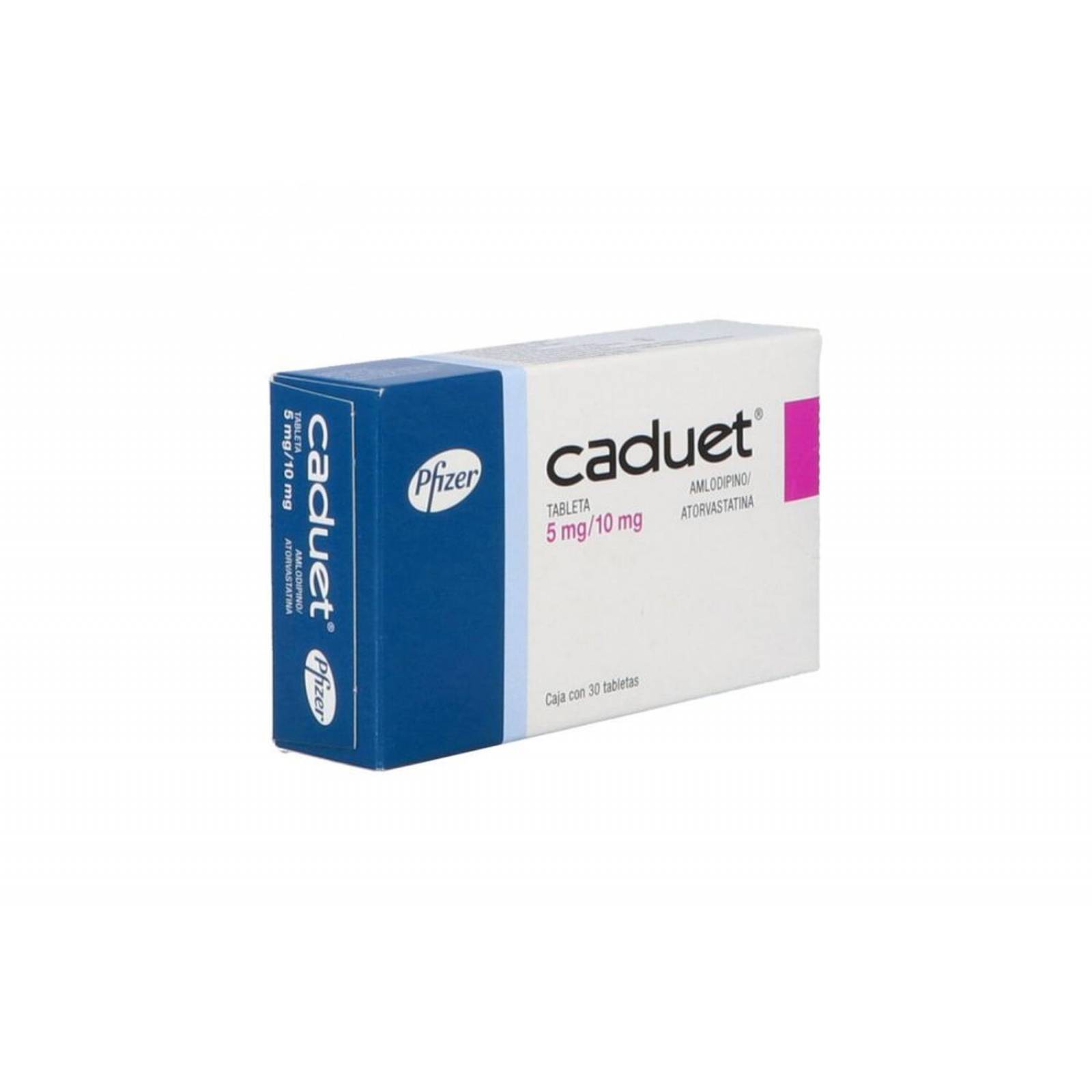 Caduet 5 / 10 mg Caja Con 30 Tabletas 