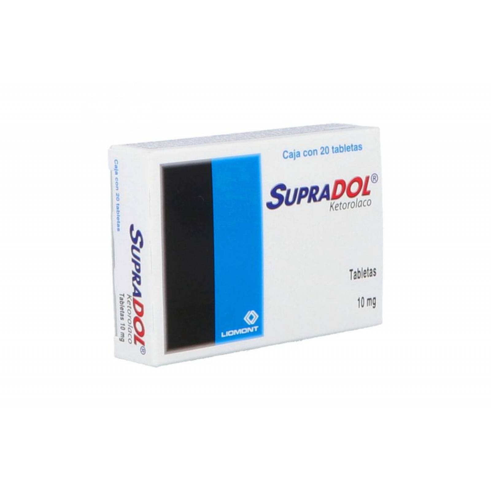 Supradol 10 mg Caja Con 20 Tabletas 