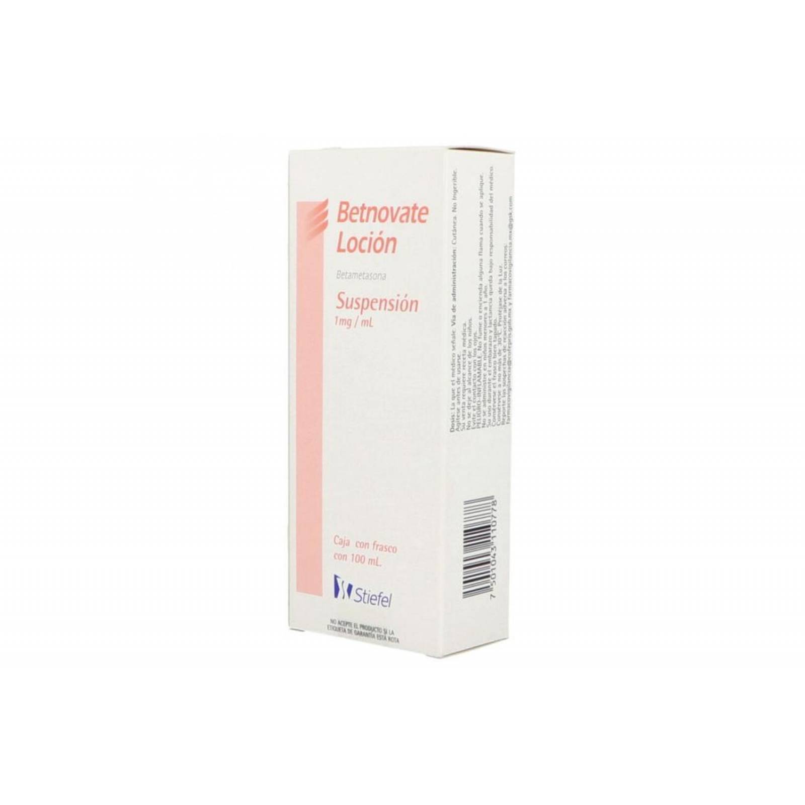 Betnovate Loción 1 mg / ml Frasco Con 100 mL 